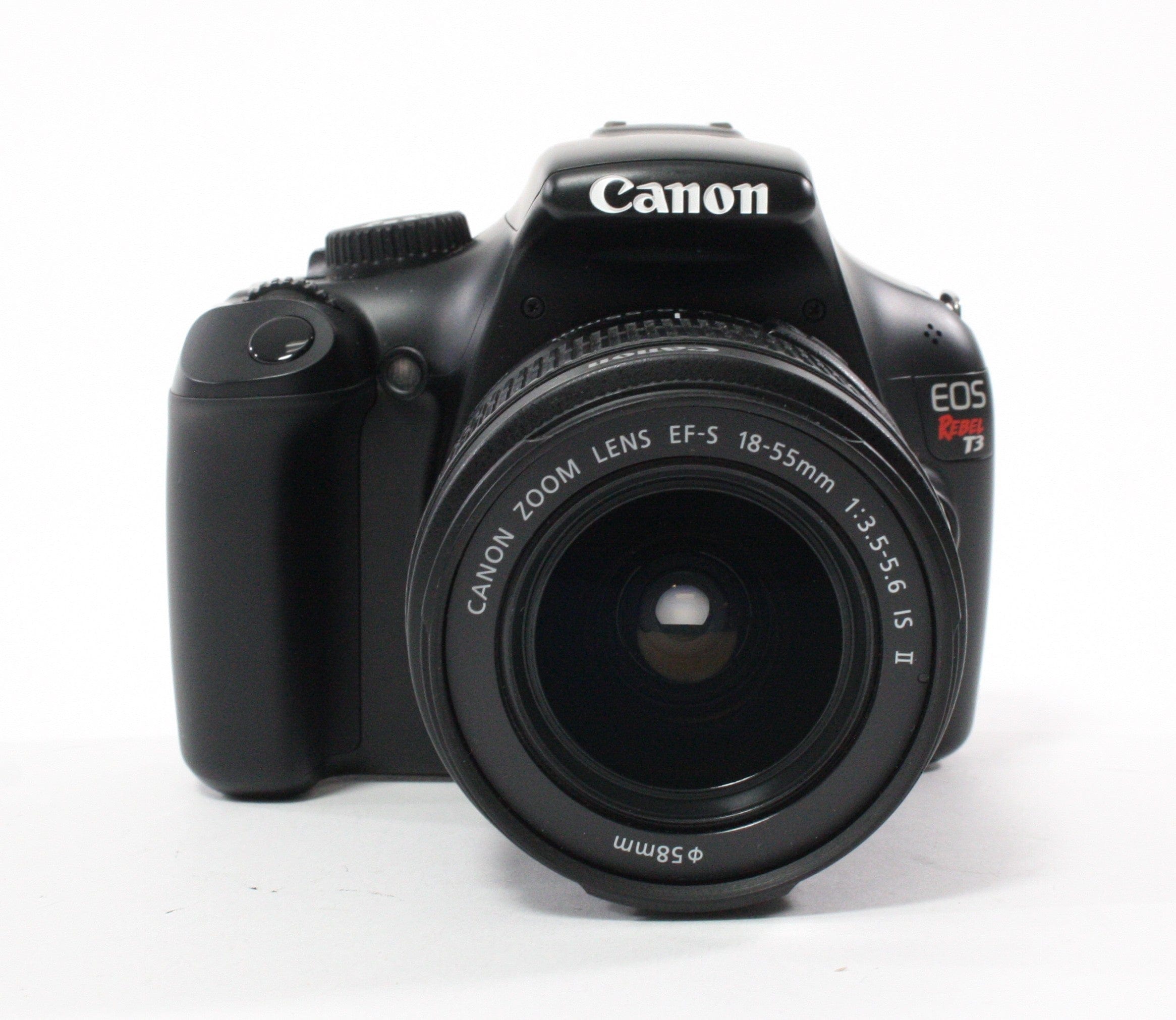 Canon Rebel T3 DSLR with 18-55mm f/3.5-5.6 IS II Lens Shutter Count 535