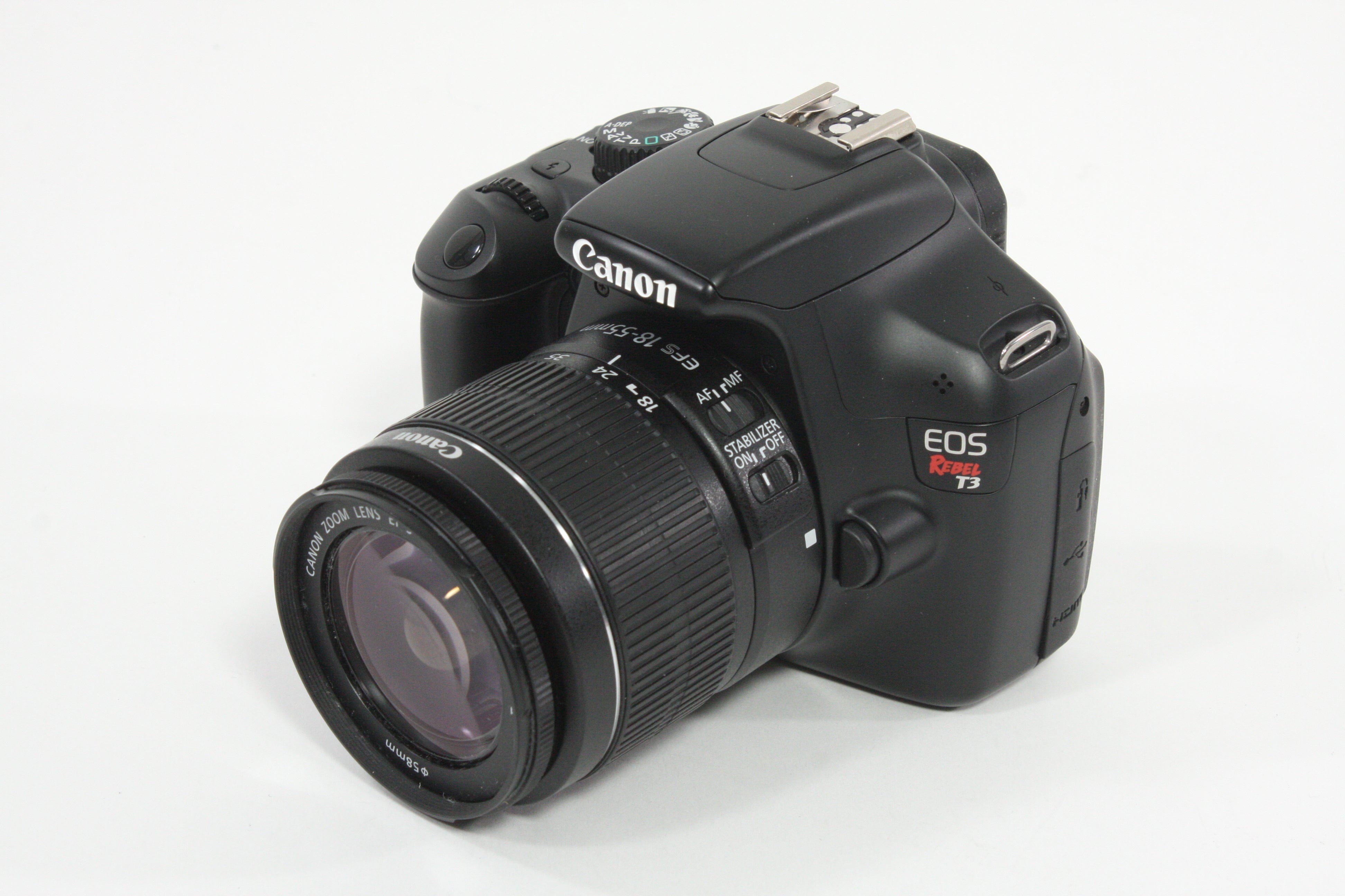 Canon Rebel T3 with 18-55mm F3.5-5.6 IS II - Shutter Count 251