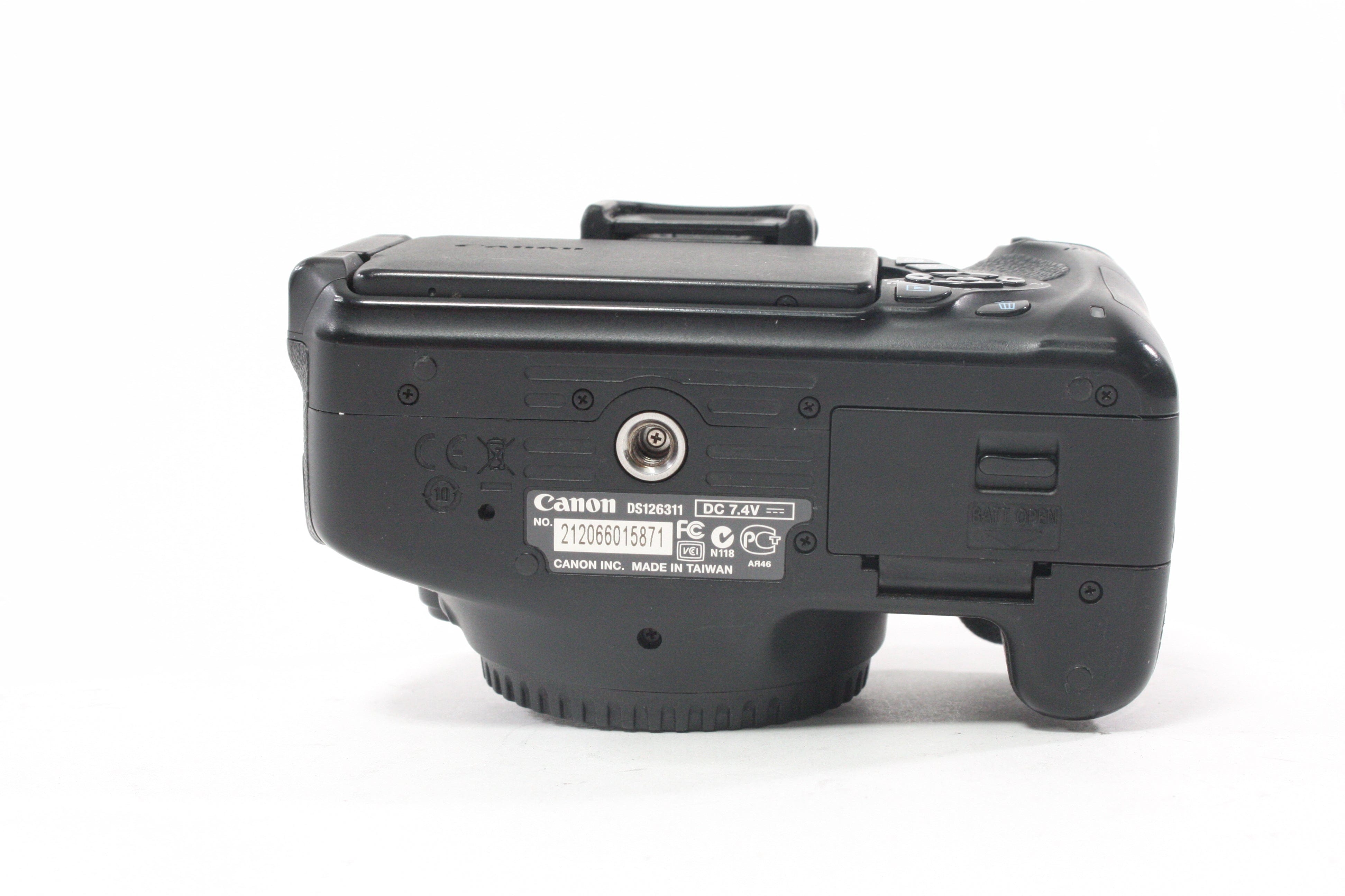 Canon Rebel T3i DSLR Camera Body AS-IS