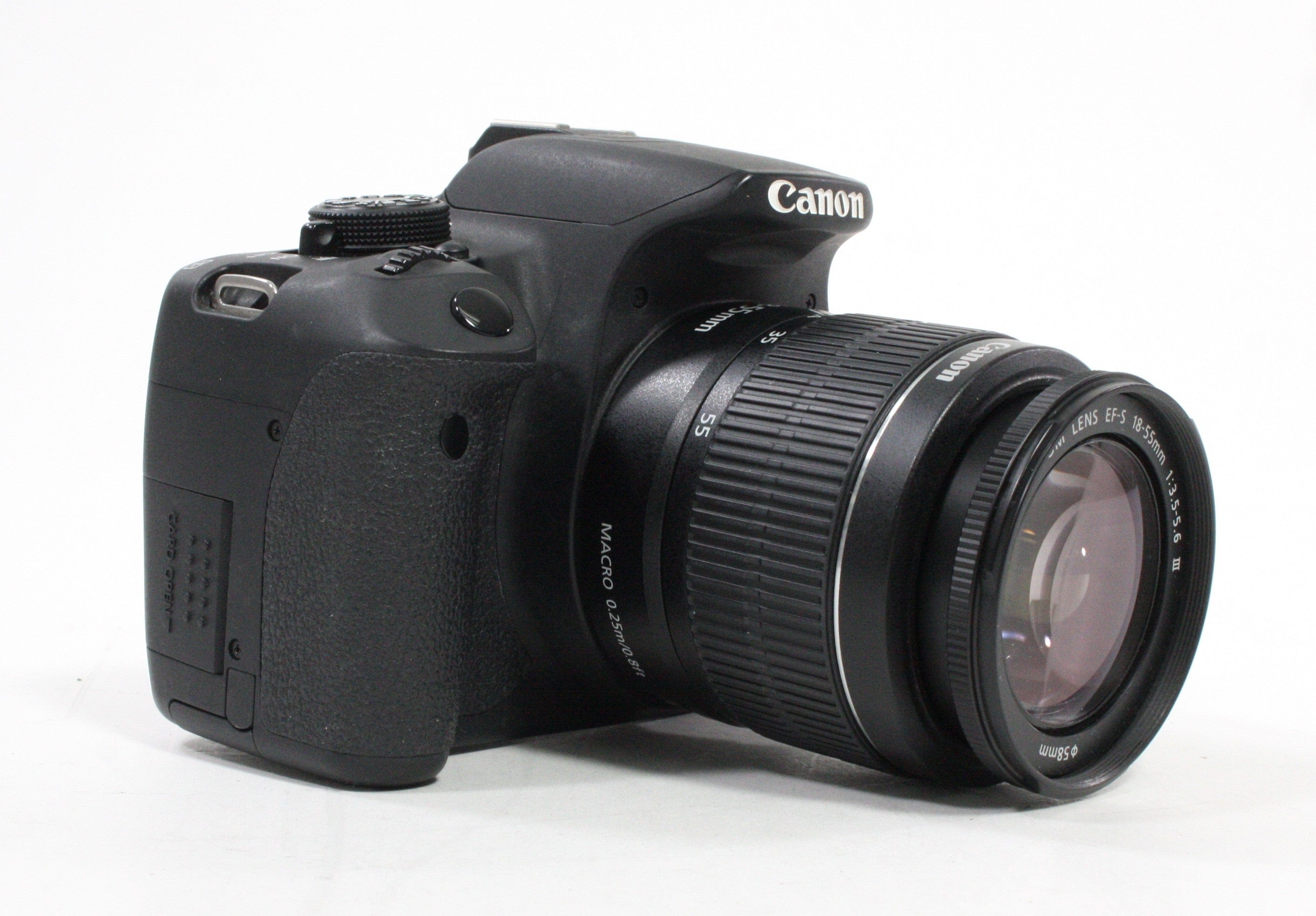 Canon Rebel T5i Digital SLR with 18-55mm f/3.5-5.6 III EF-S Lens Shutter Count 7,128