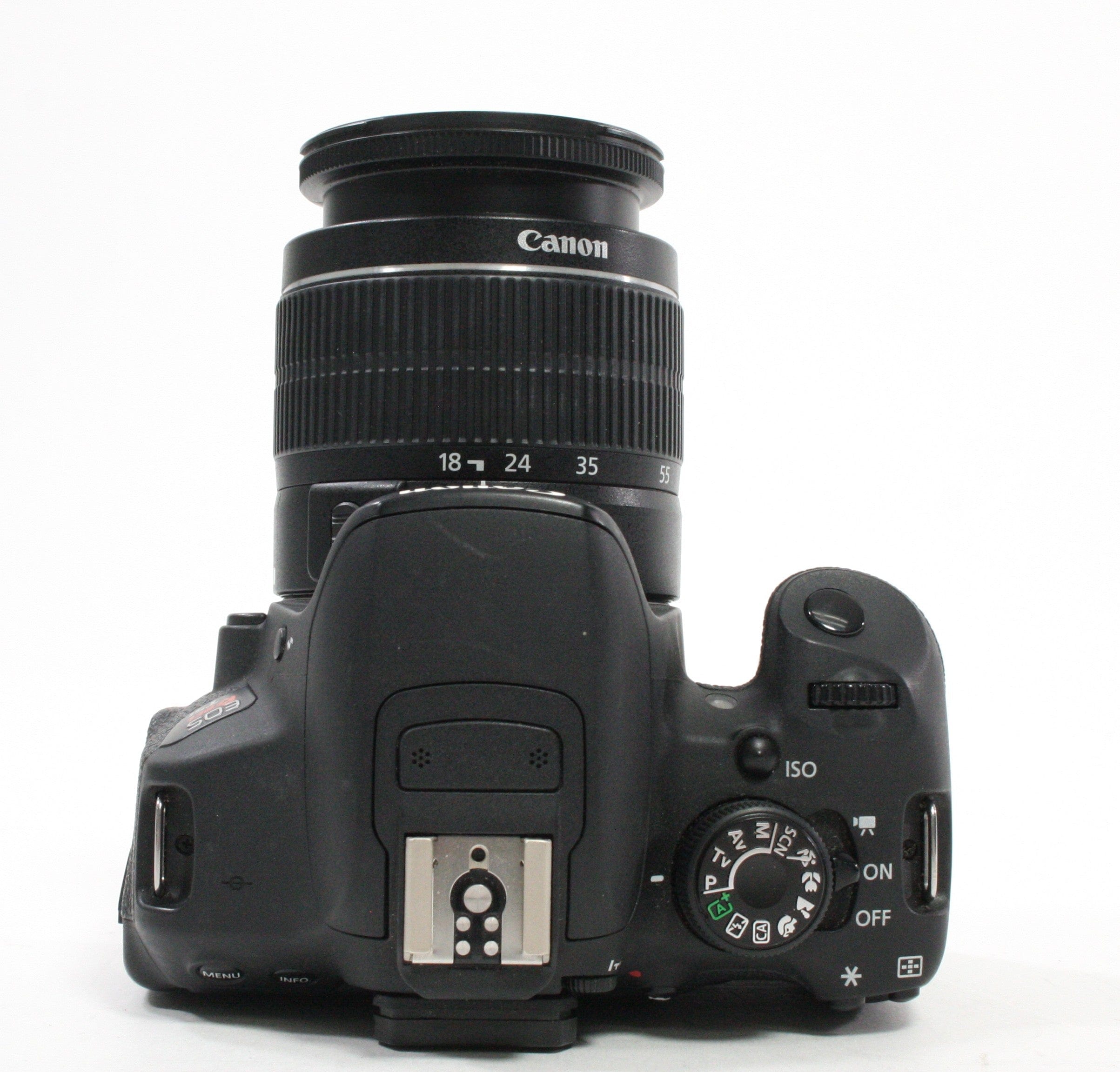 Canon Rebel T5i Digital SLR with 18-55mm f/3.5-5.6 III EF-S Lens Shutter Count 7,128