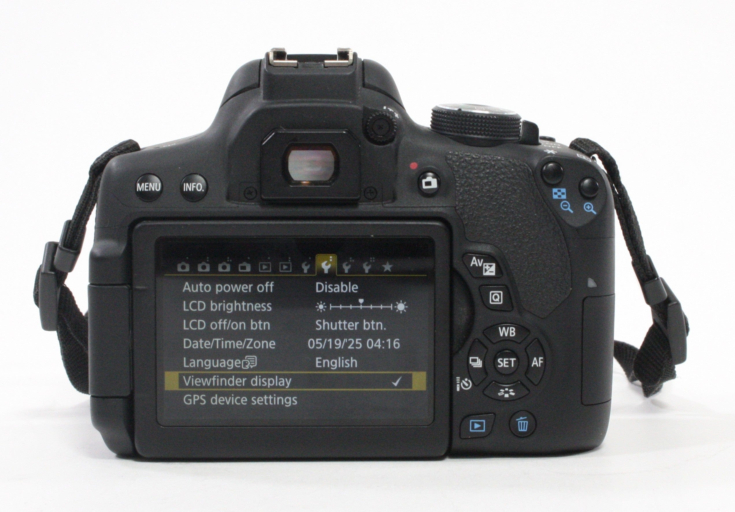 Canon Rebel T6i Digital Camera with Shutter Count 10,440