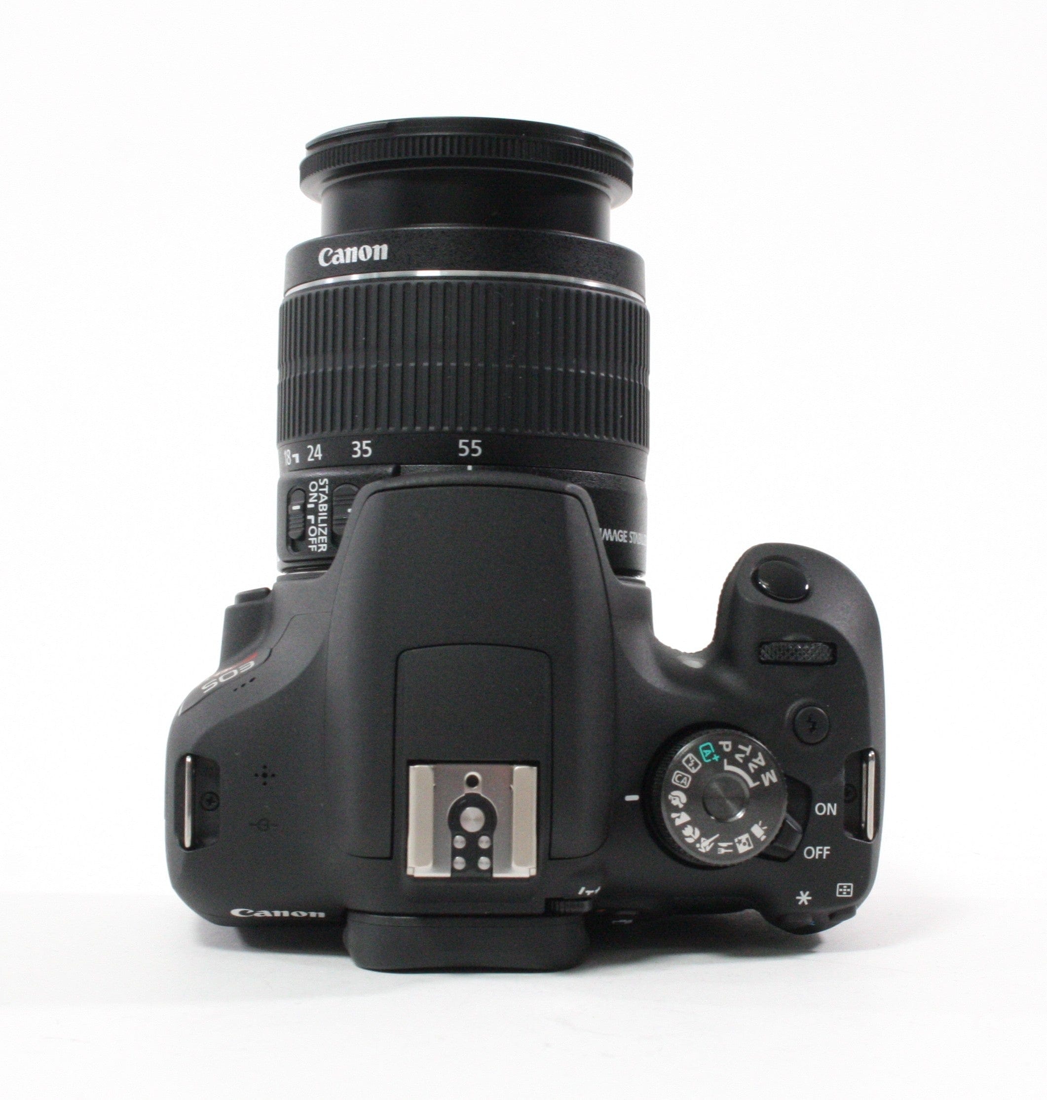 Canon Rebel T7 Digital SLR w/ 18-55mm f/3.5-5.6 IS II Lens Shutter Count 351
