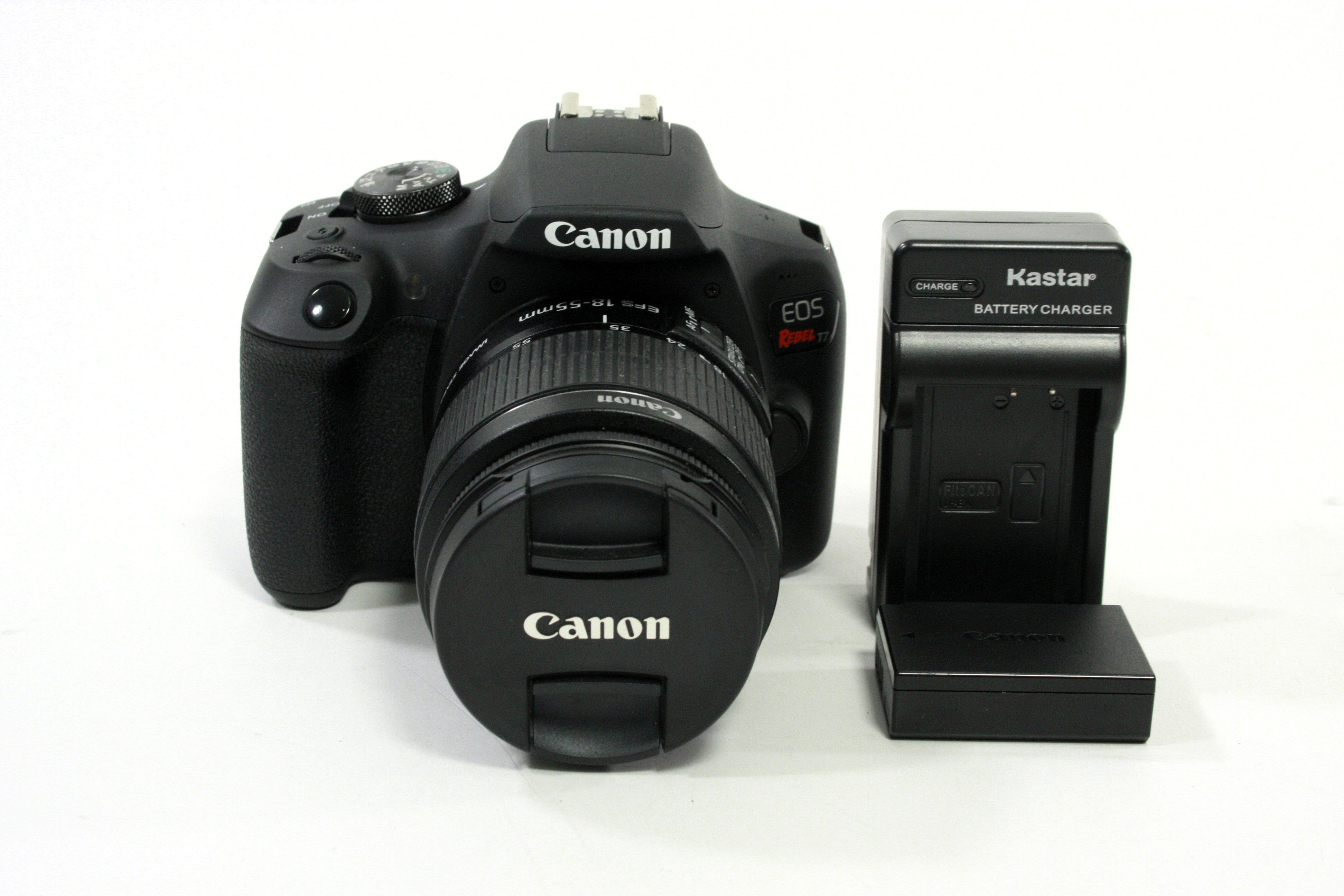Canon Rebel T7 Digital SLR w/ 18-55mm Is II Lens - Shutter Count ONLY 64!