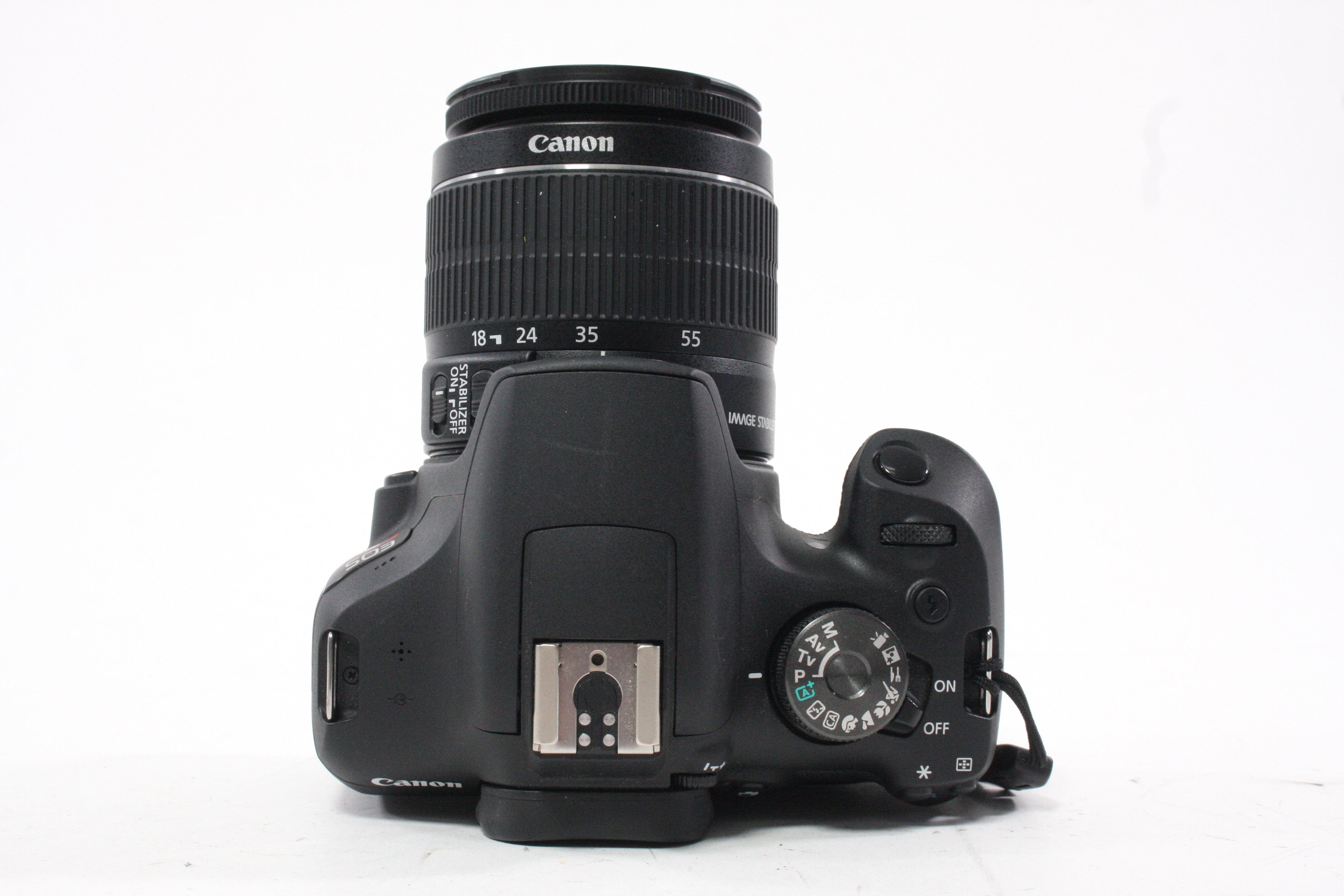 Canon Rebel T7 DSLR Camera with 18-55mm f/3.5-5.6 IS II Lens Shutter Count 2,185