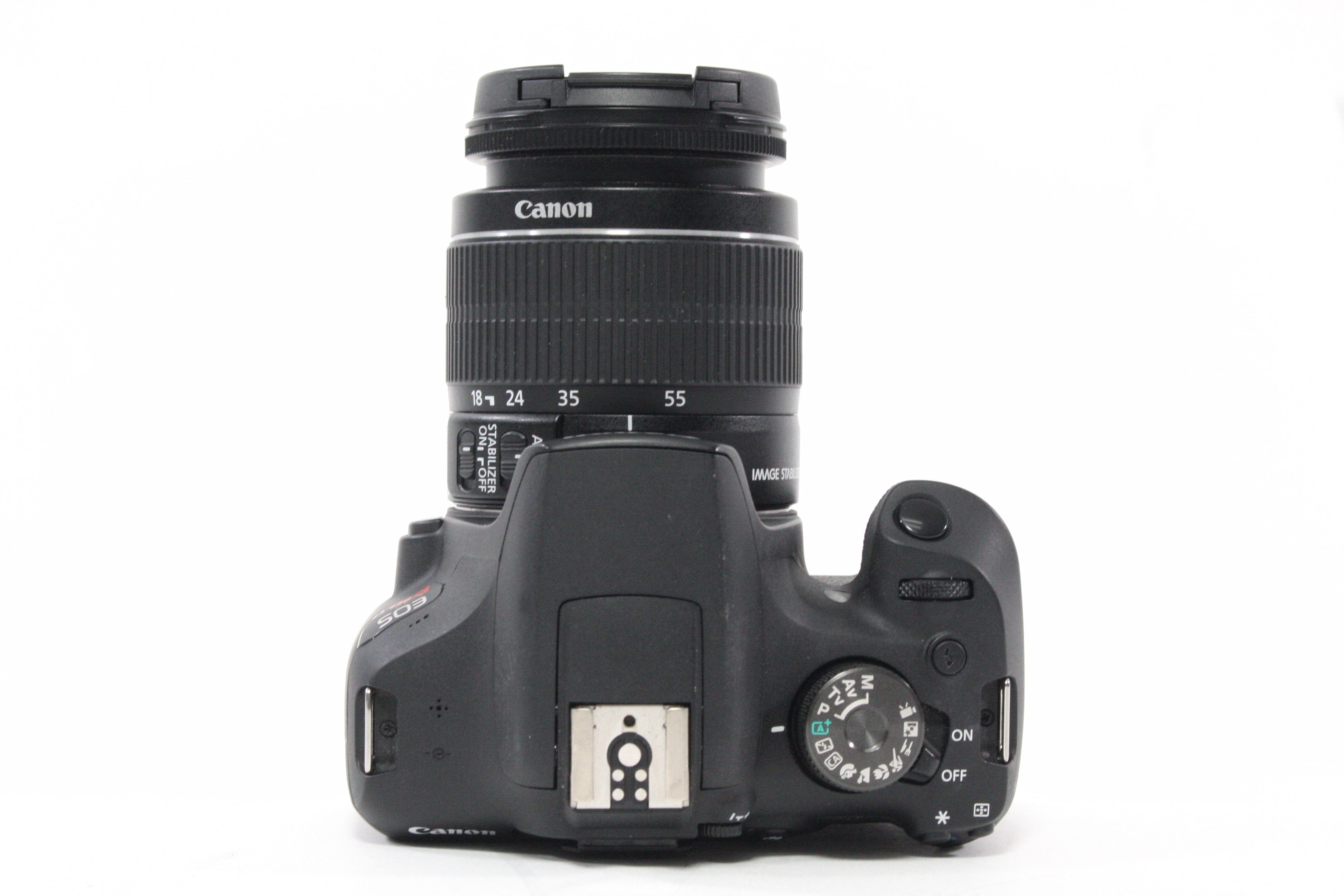 Canon Rebel T7 DSLR with 18-55mm f/3.5-5.6 IS II Lens Shutter Count 5,582