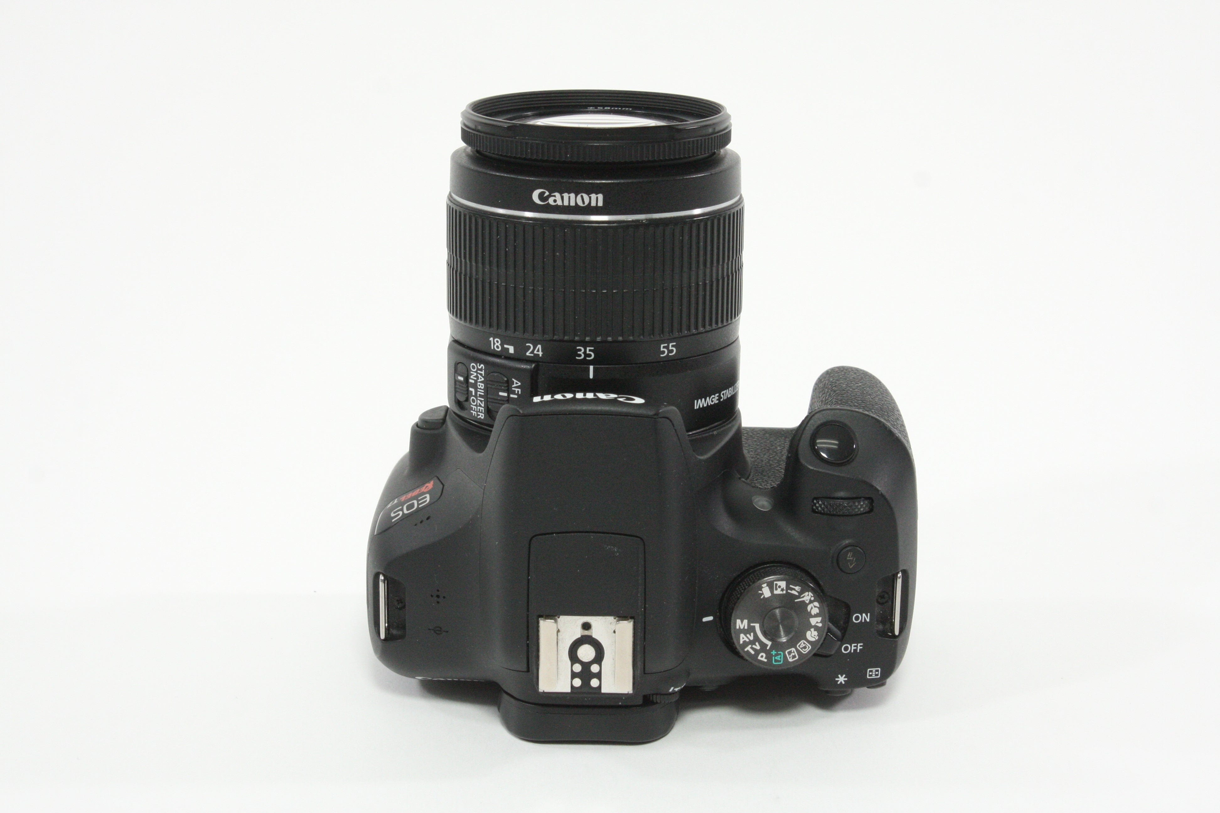 Canon Rebel T7 with EF-S 18-55mm F3.5-5.6 IS II Lens - Shutter Count 20892