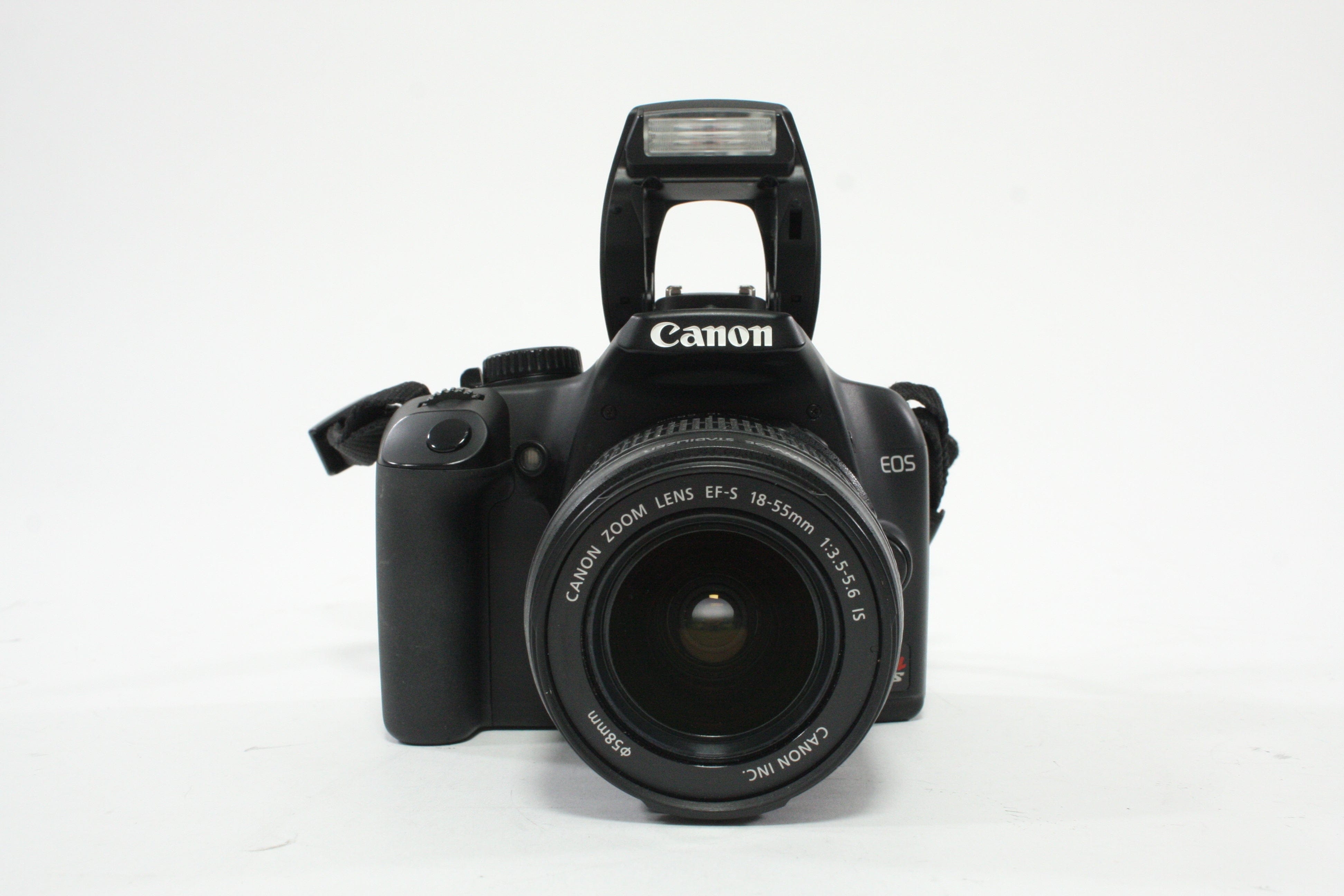 Canon Rebel XS DSLR with 18-55mm f/3.5-5.6 IS Lens and Shutter Count 7,684
