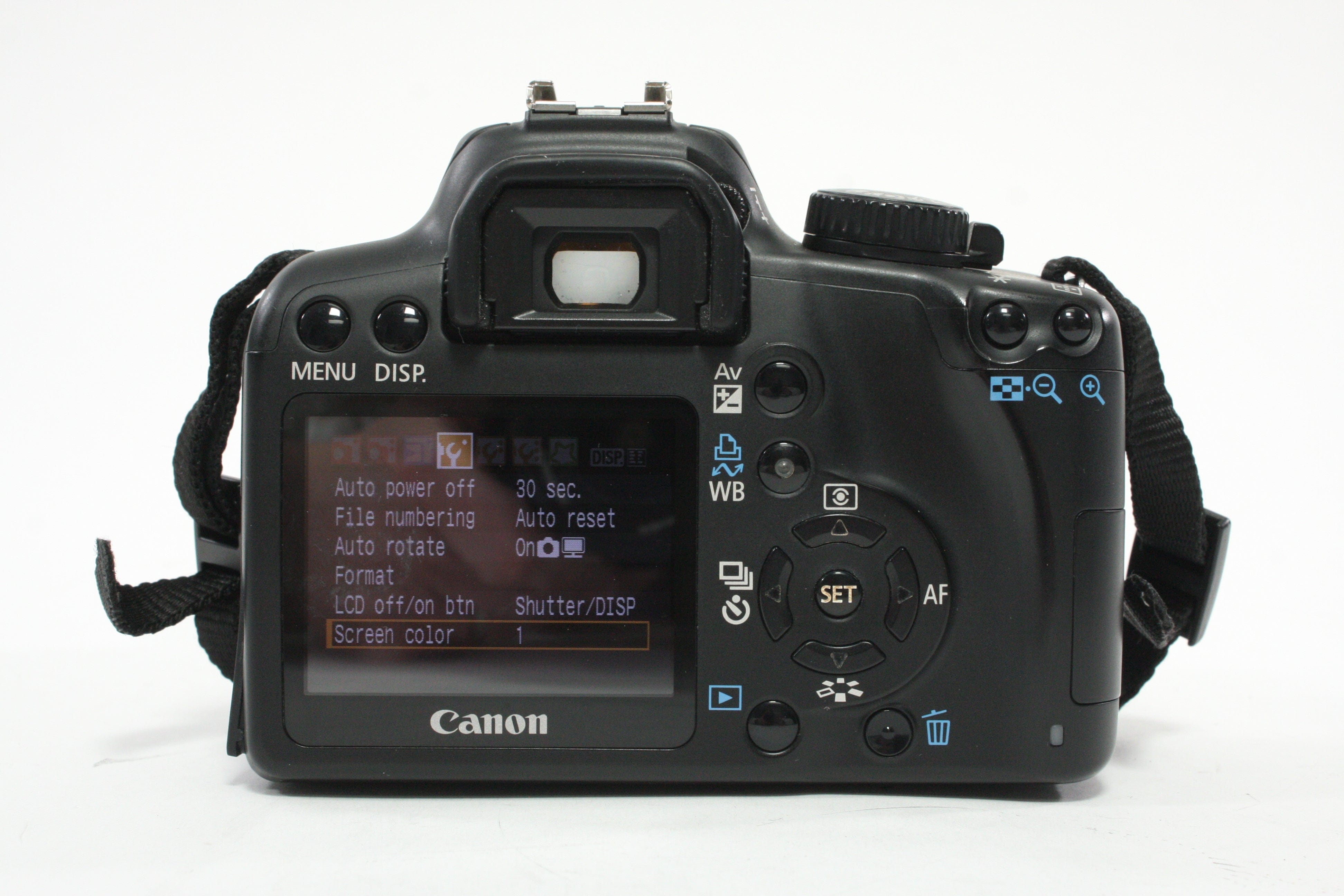 Canon Rebel XS DSLR with 18-55mm f/3.5-5.6 IS Lens and Shutter Count 7,684