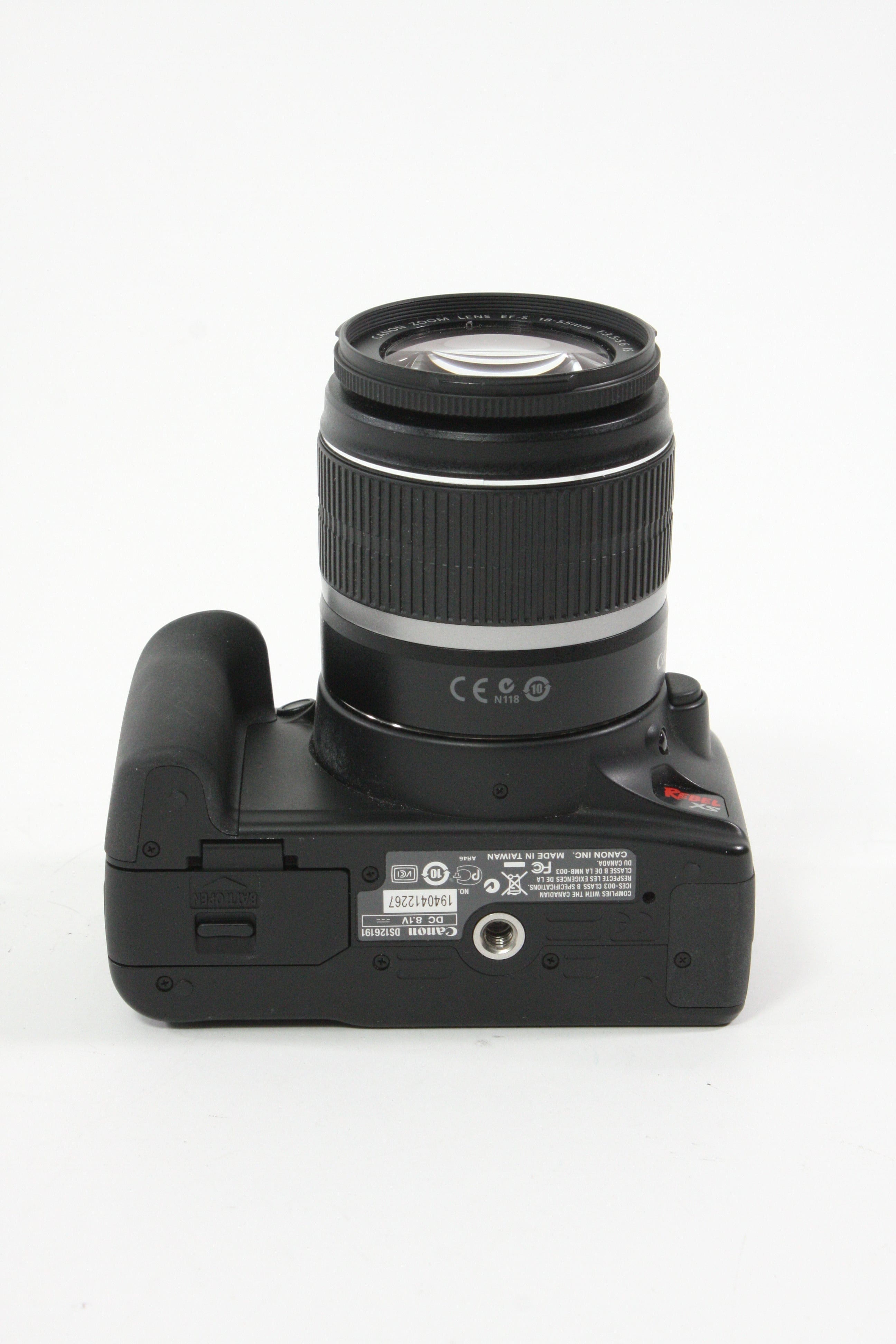 Canon Rebel XS w/ EF-S 18-55mm IS - Shutter Count 1224