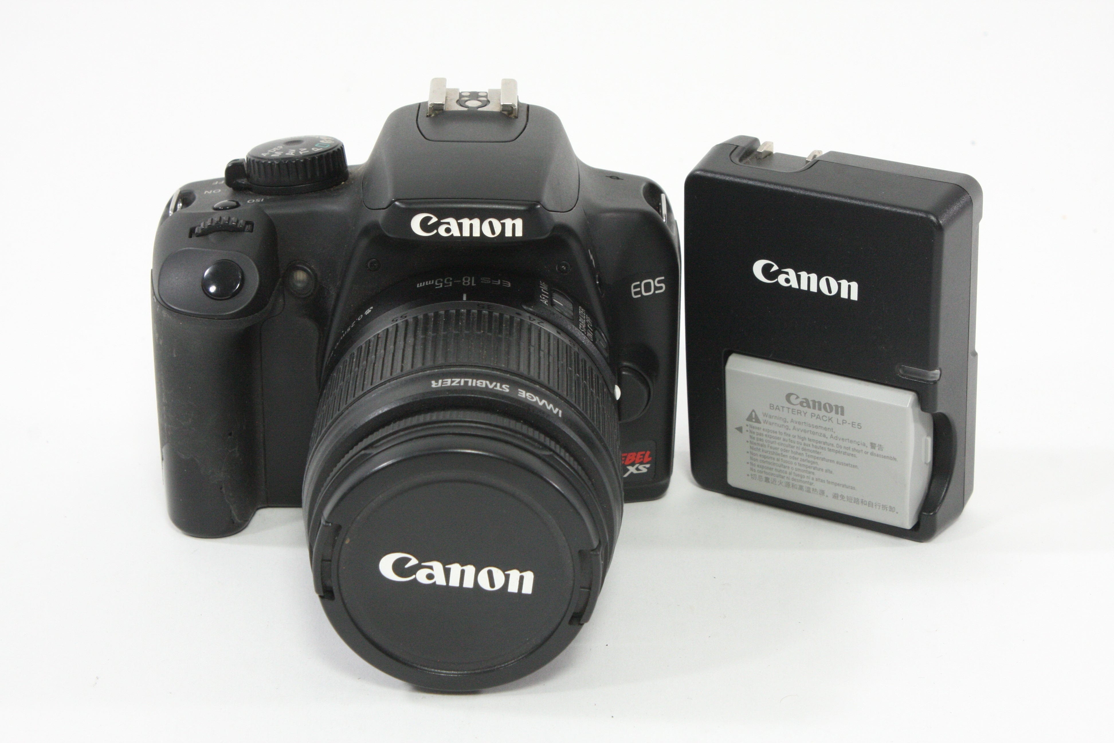 Canon Rebel XS with 18-55mm f/3.5-5.6 IS - Shutter Count 9374