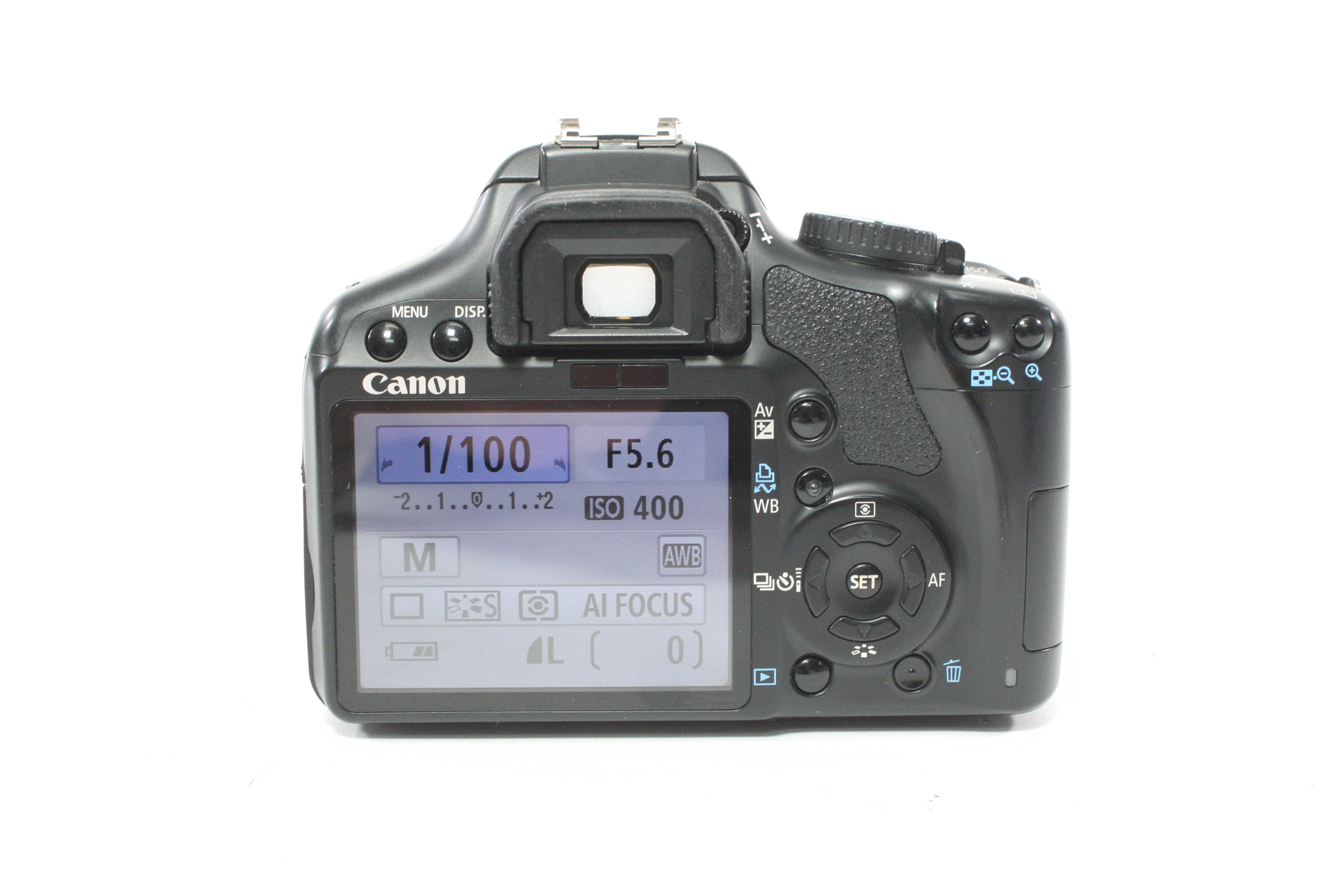 Canon Rebel XSi DSLR Camera with 18-55mm f/3.5-5.6 IS EF-S Lens Shutter Count 18,504
