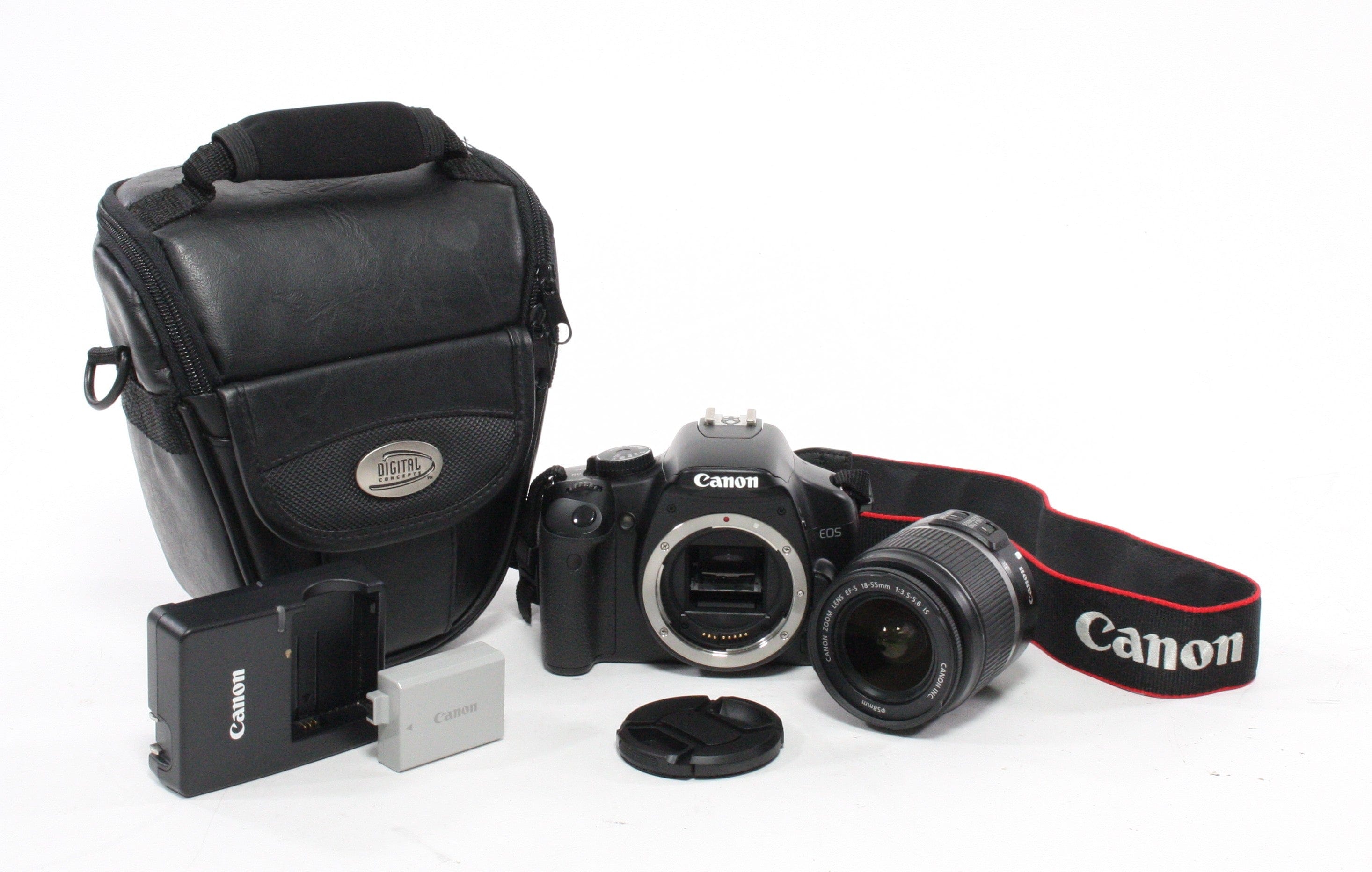 Canon Rebel XSi with 18-55mm f/3.5-5.6 IS Lens Shutter Count ONLY 403