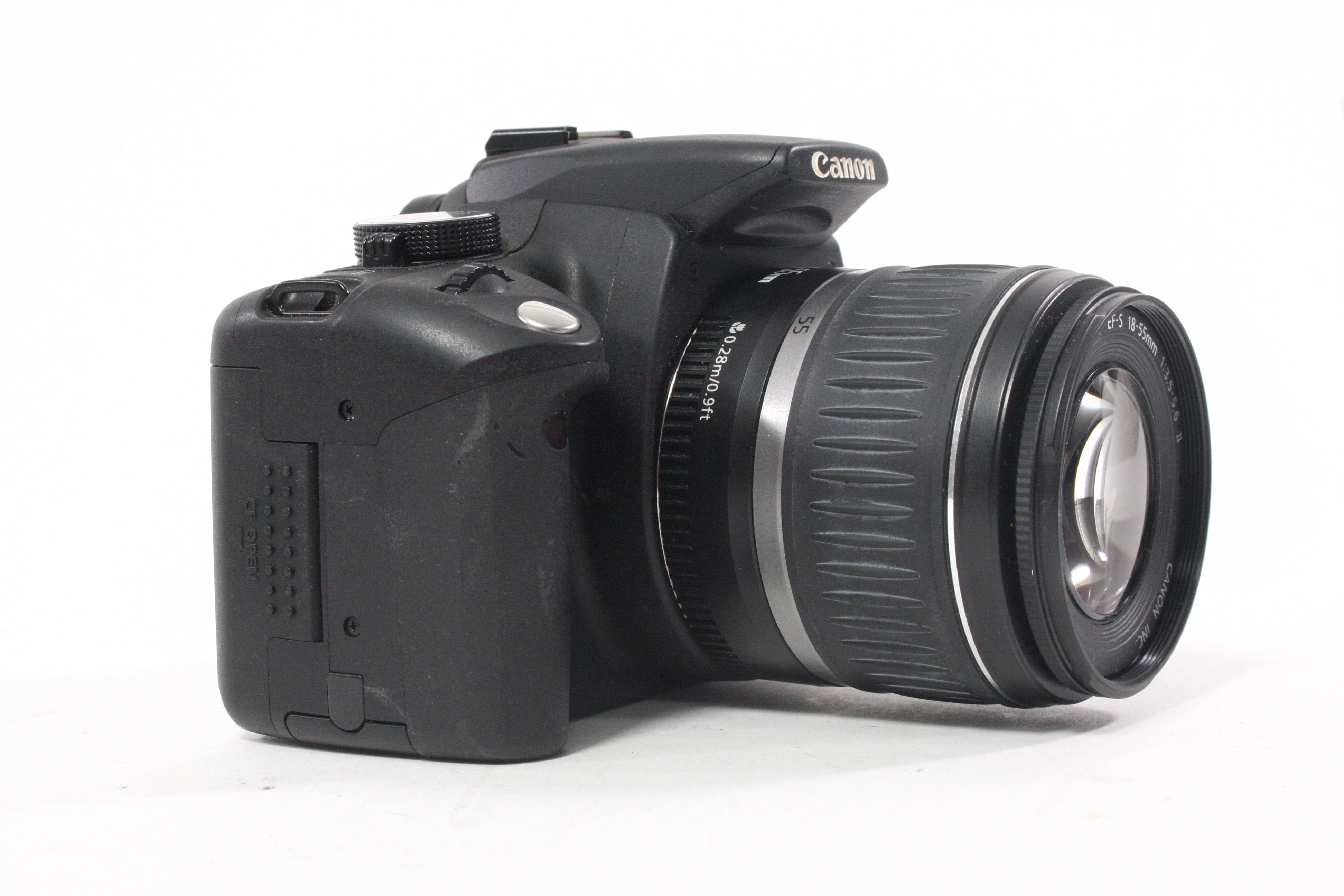 Canon Rebel XT DSLR Camera with 18-55mm f/3.5-5.6 II EF-S Lens Shutter Count N/A