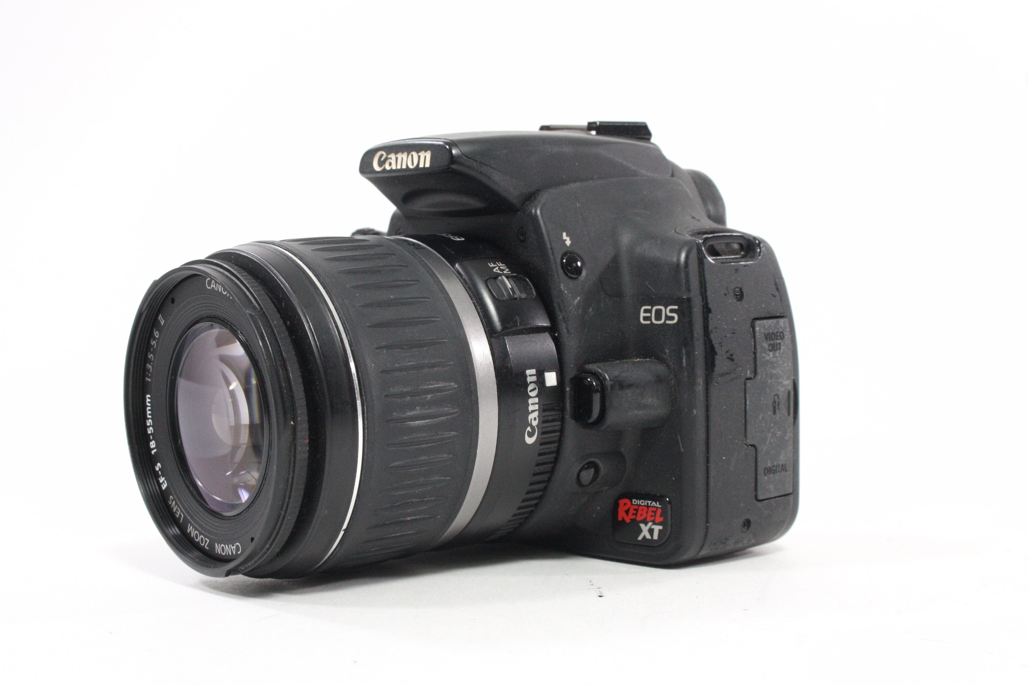 Canon Rebel XT DSLR with 18-55mm f/3.5-5.6 II Lens