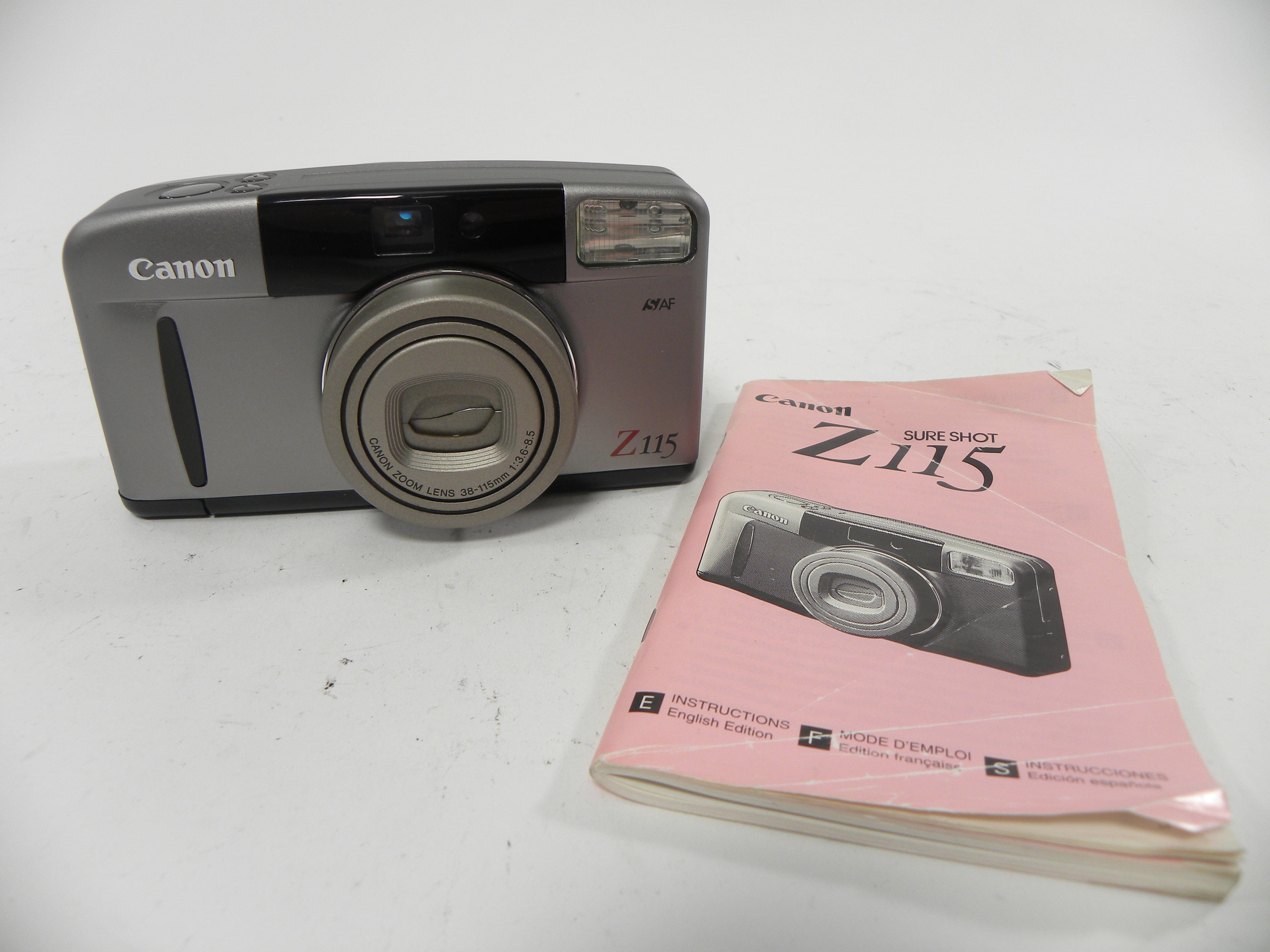 Canon Sure Shot Z115 35mm Camera