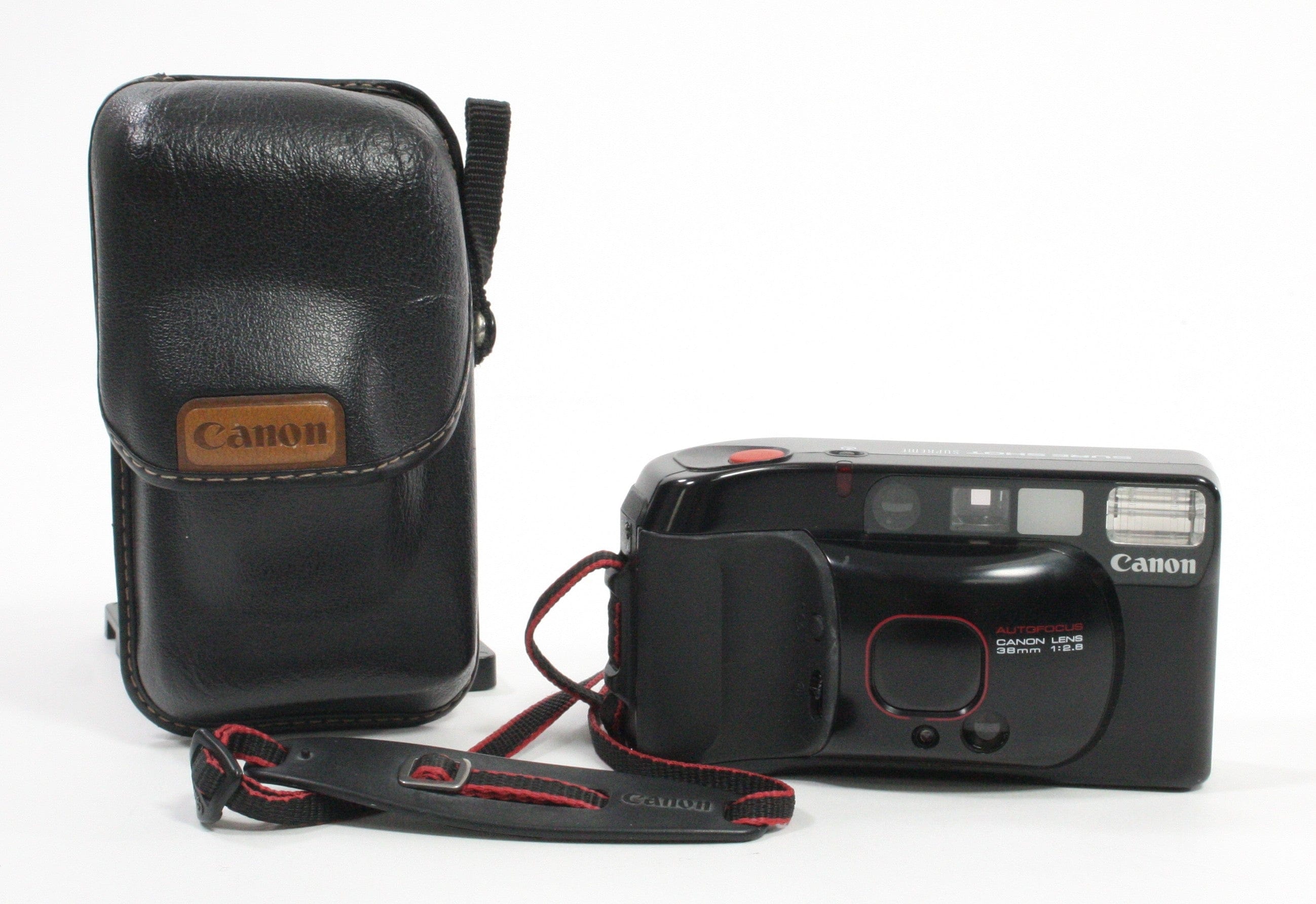 Canon SureShot Supreme 35mm Camera with Case