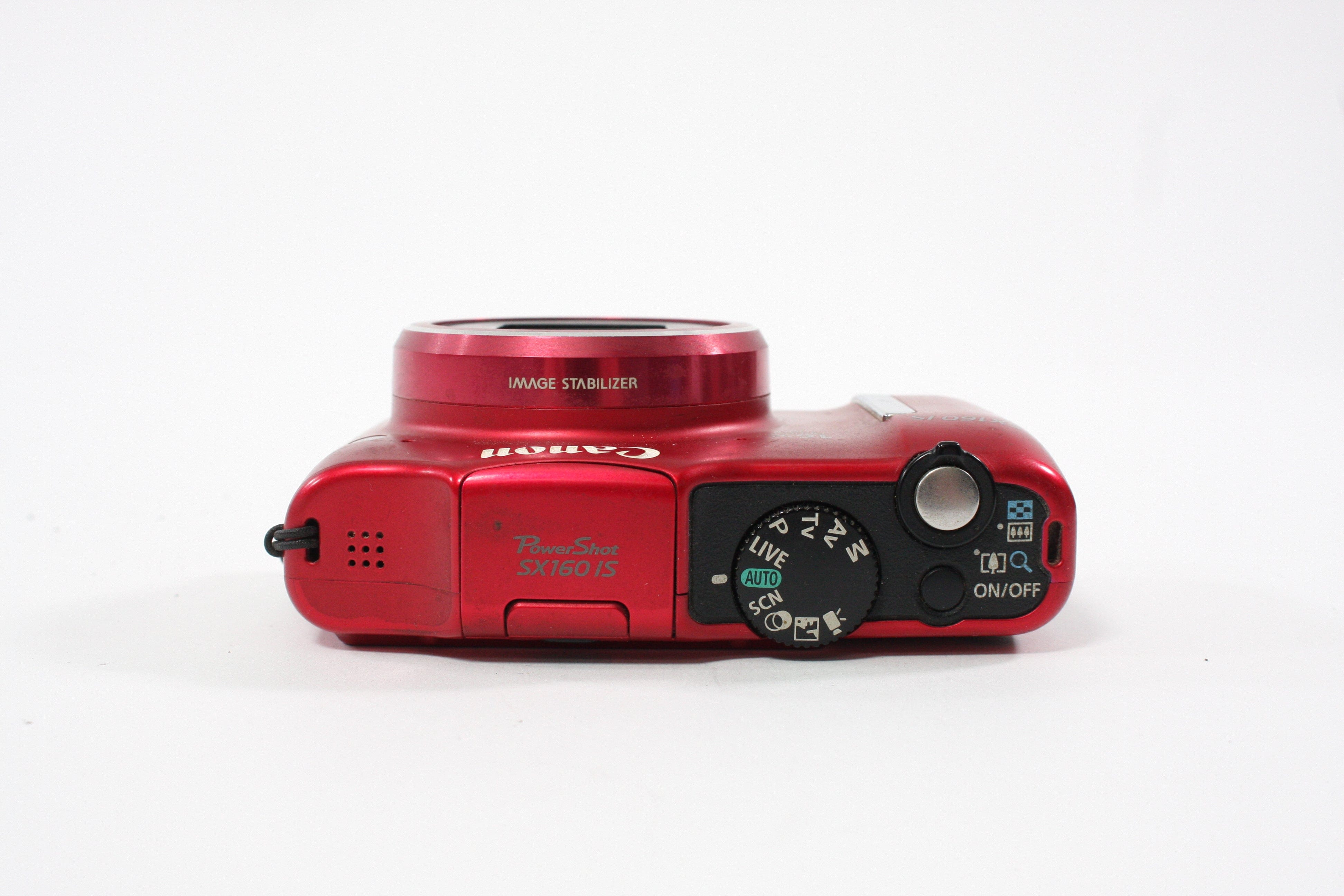 Canon SX160 Digital Point-and-Shoot Camera 16x Zoom16.0mp (Red)