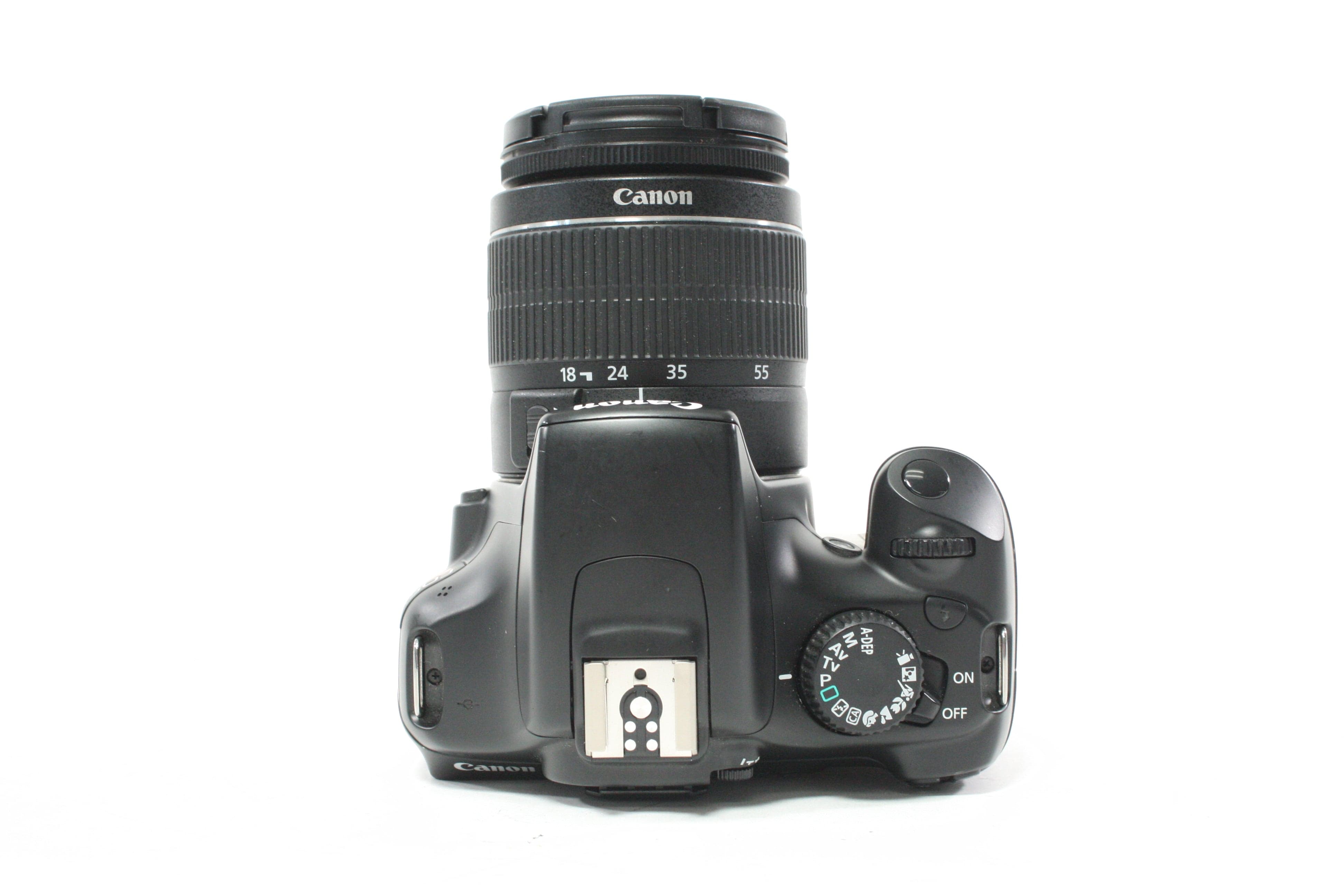 Canon T3 DSLR Camera with 18-55mm f/3.5-5.6 III Lens and Shutter Count of 4,343