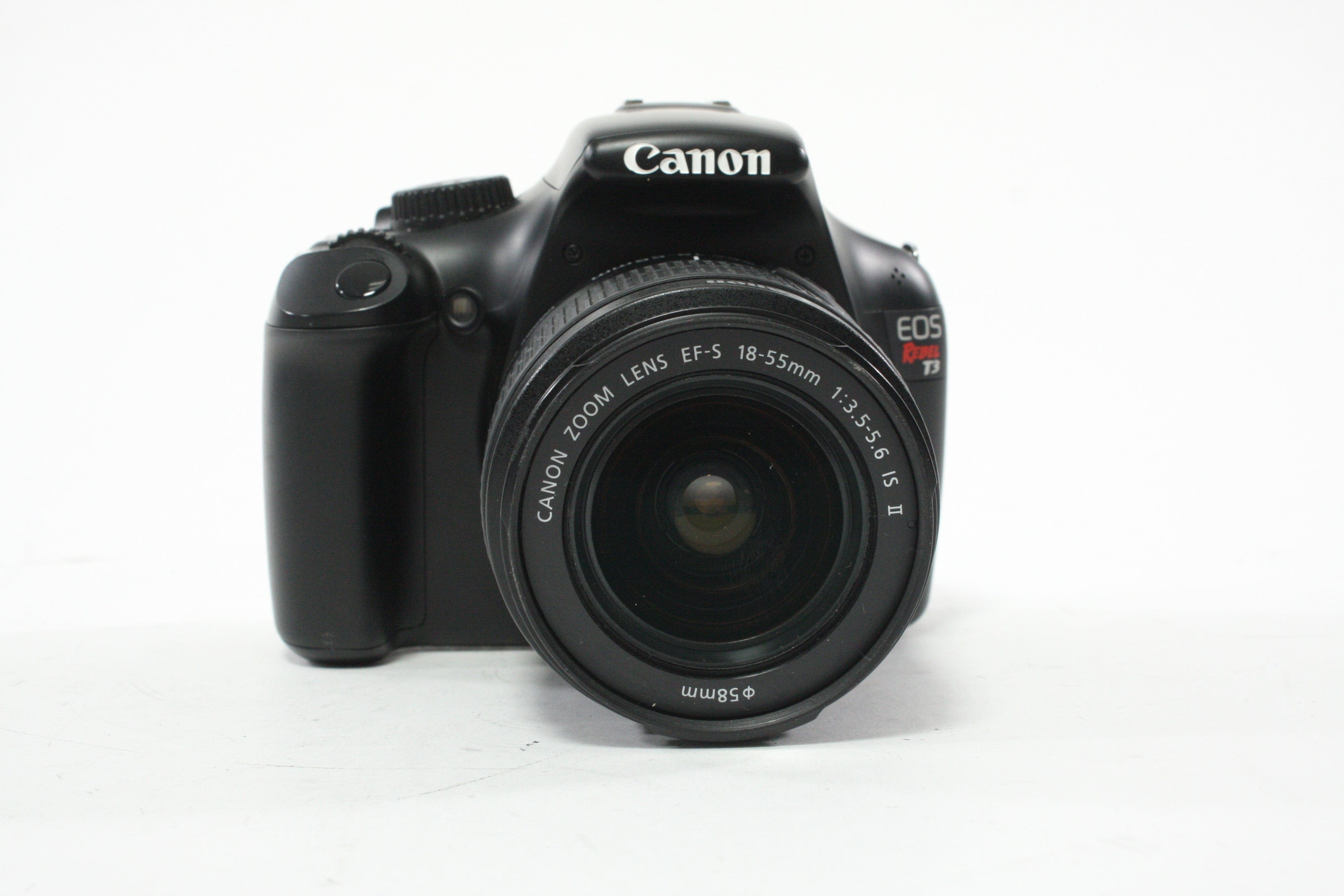 Canon T3 DSLR Camera with 18-55mm f/3.5-5.6 IS II EF-S Lens and Shutter Count 9,332
