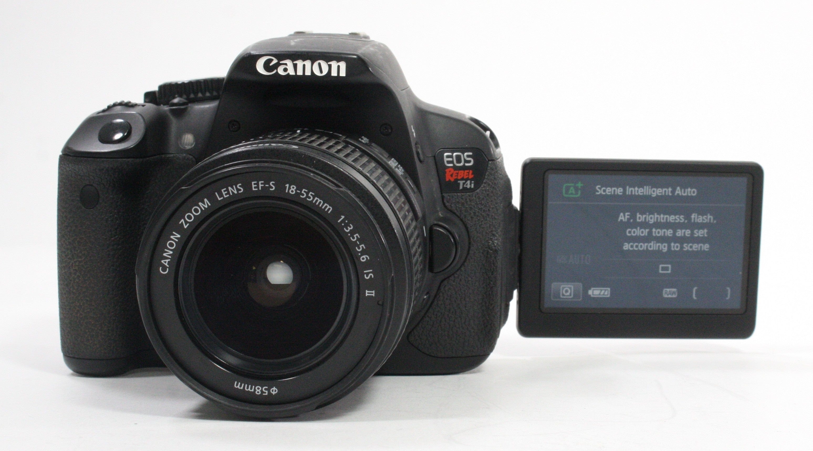 Canon T4i Digital SLR Camera with 18-55mm f/3.5-5.6 IS II Lens with Shutter Count 7,901