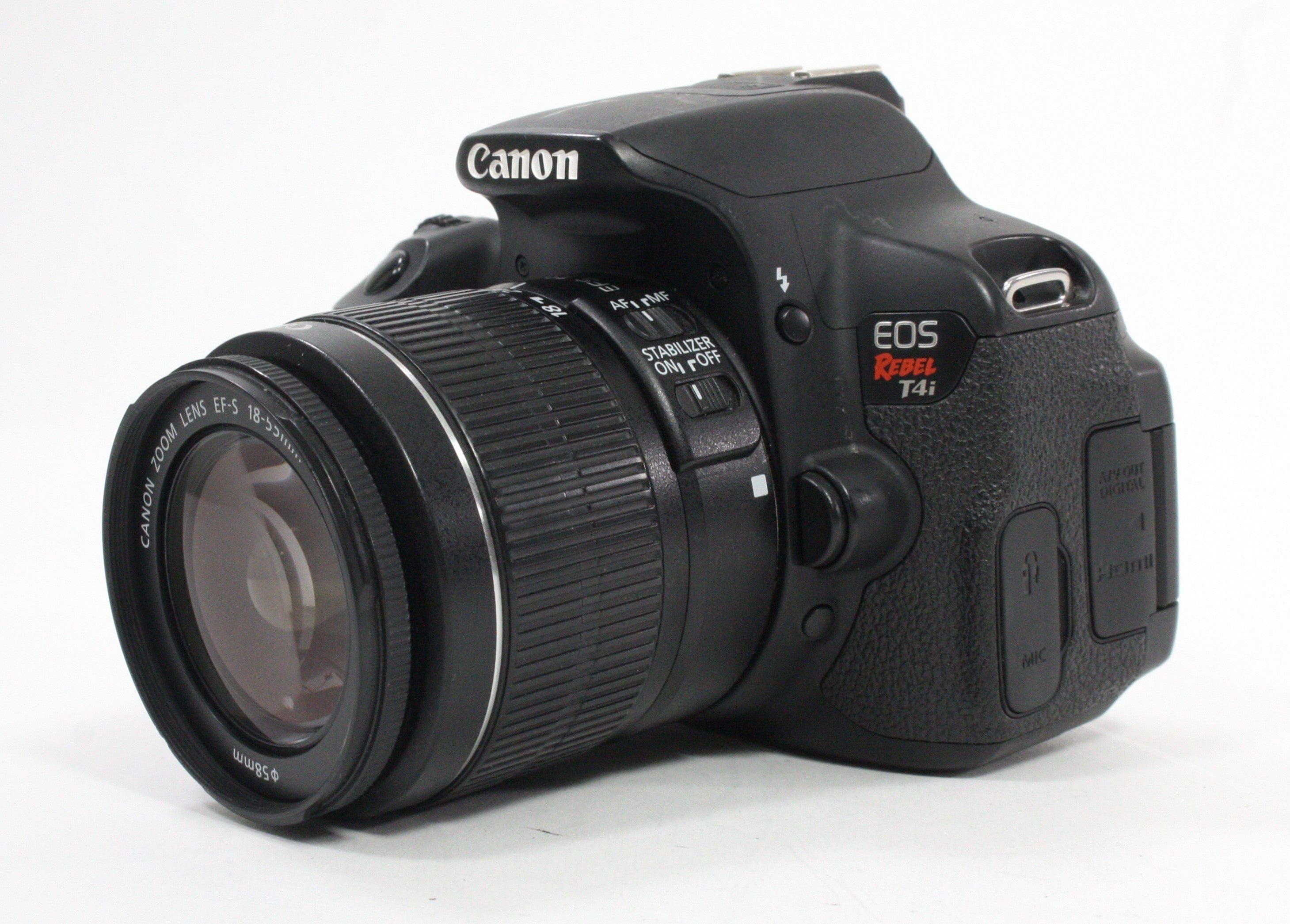 Canon T4i Digital SLR Camera with 18-55mm f/3.5-5.6 IS II Lens with Shutter Count 7,901