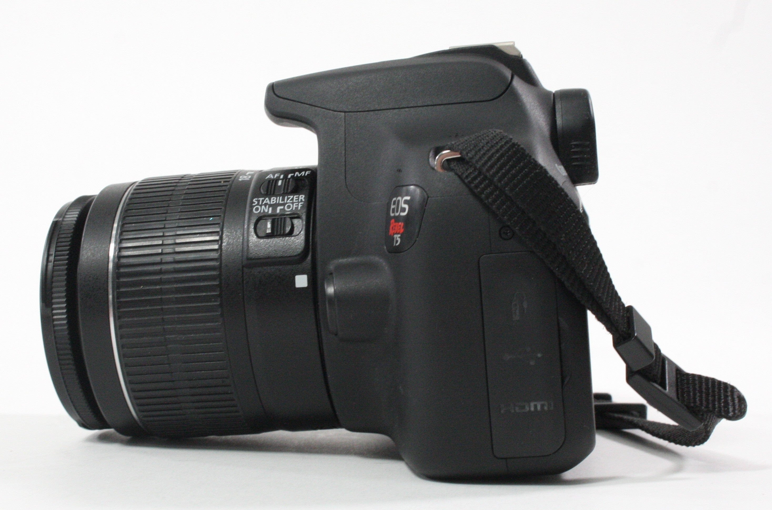 Canon T5 Digital Camera with 18-55mm f/3.5-5.6 Lens Shutter Count 5,149