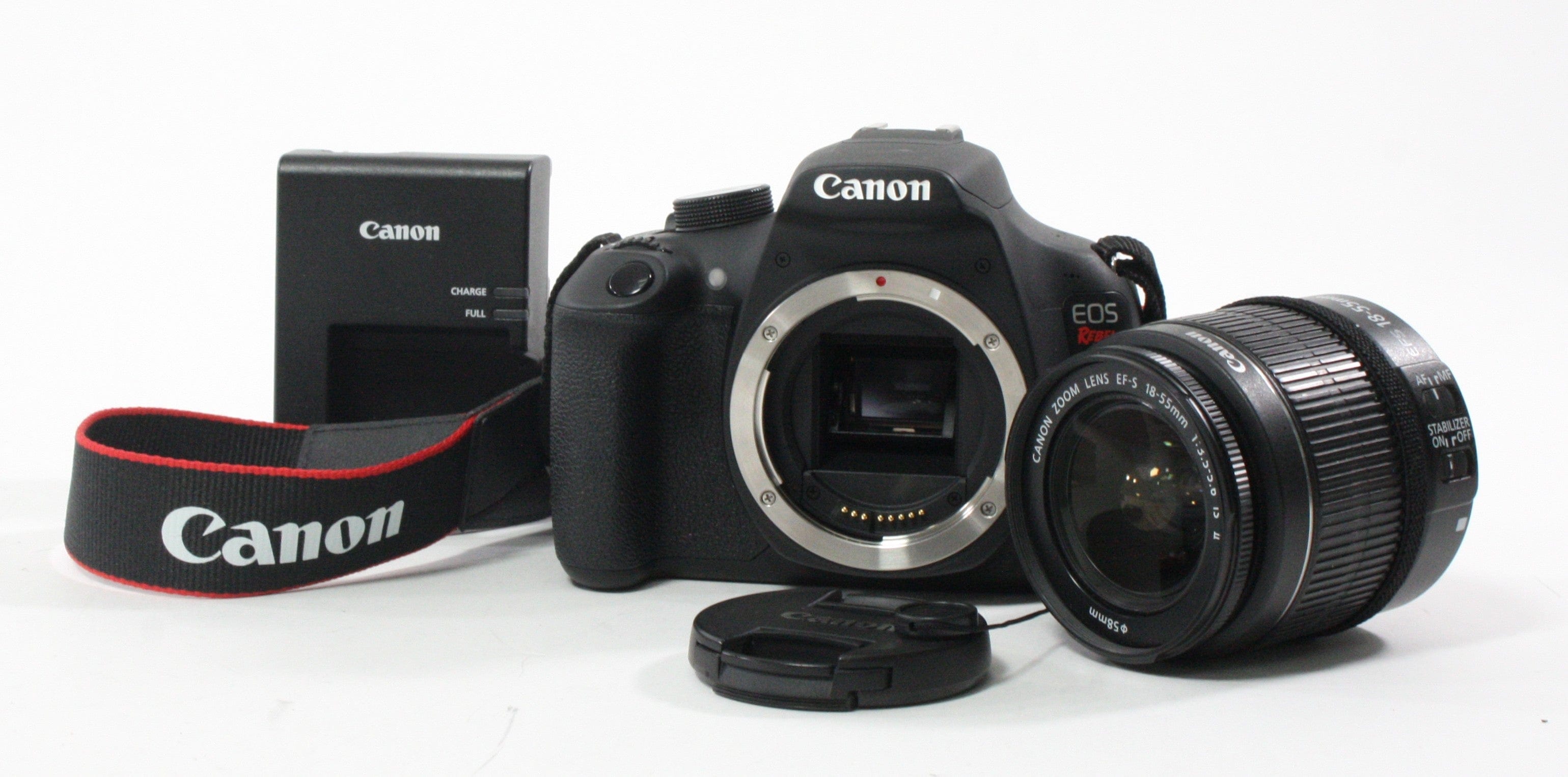 Canon T5 Digital Camera with 18-55mm f/3.5-5.6 Lens Shutter Count 5,149
