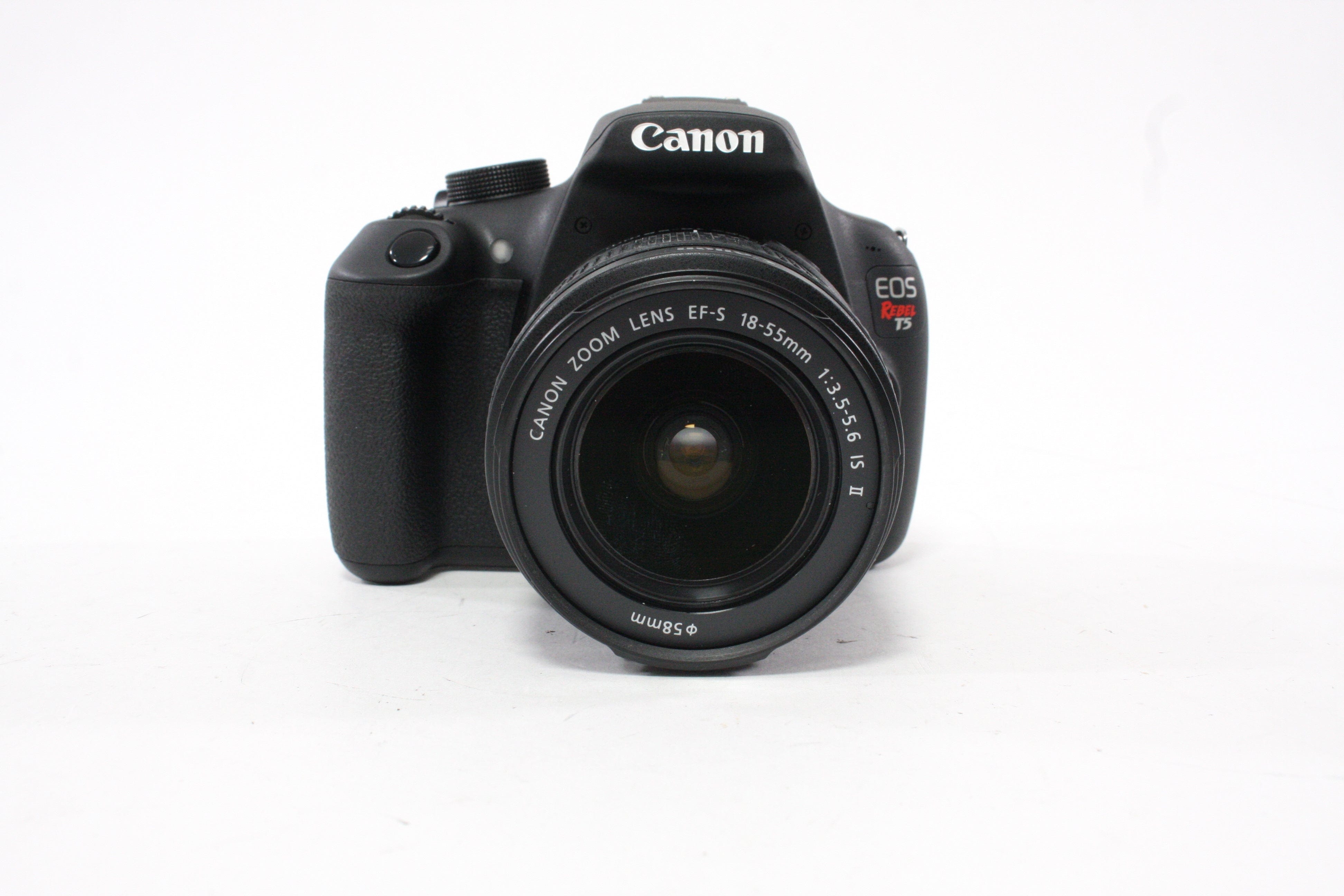 Canon T5 DSLR Camera Body with 18-55mm f/3.5-5.6 IS II Lens with Shutter Count ONLY 558