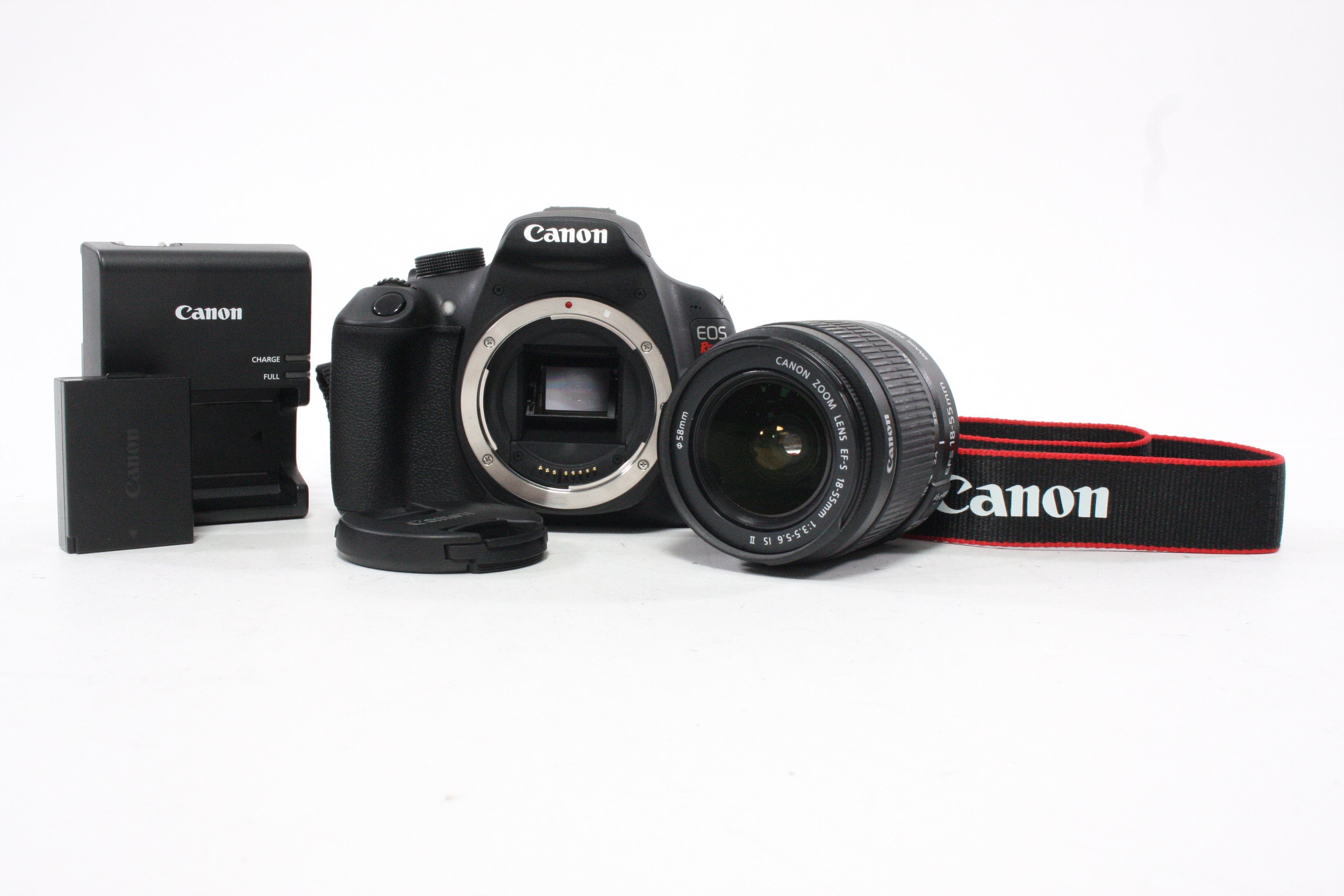Canon T5 DSLR Camera Body with 18-55mm f/3.5-5.6 IS II Lens with Shutter Count ONLY 558