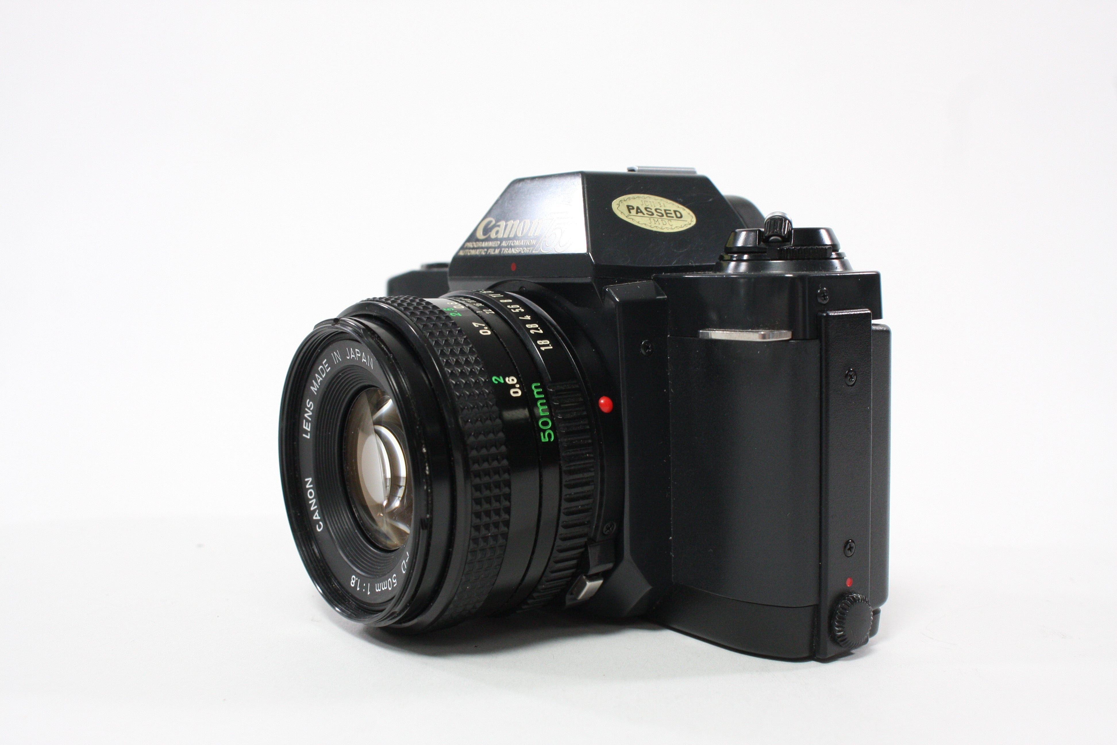 Canon T50 35mm SLR Camera with 50mm f/1.8 FD Lens