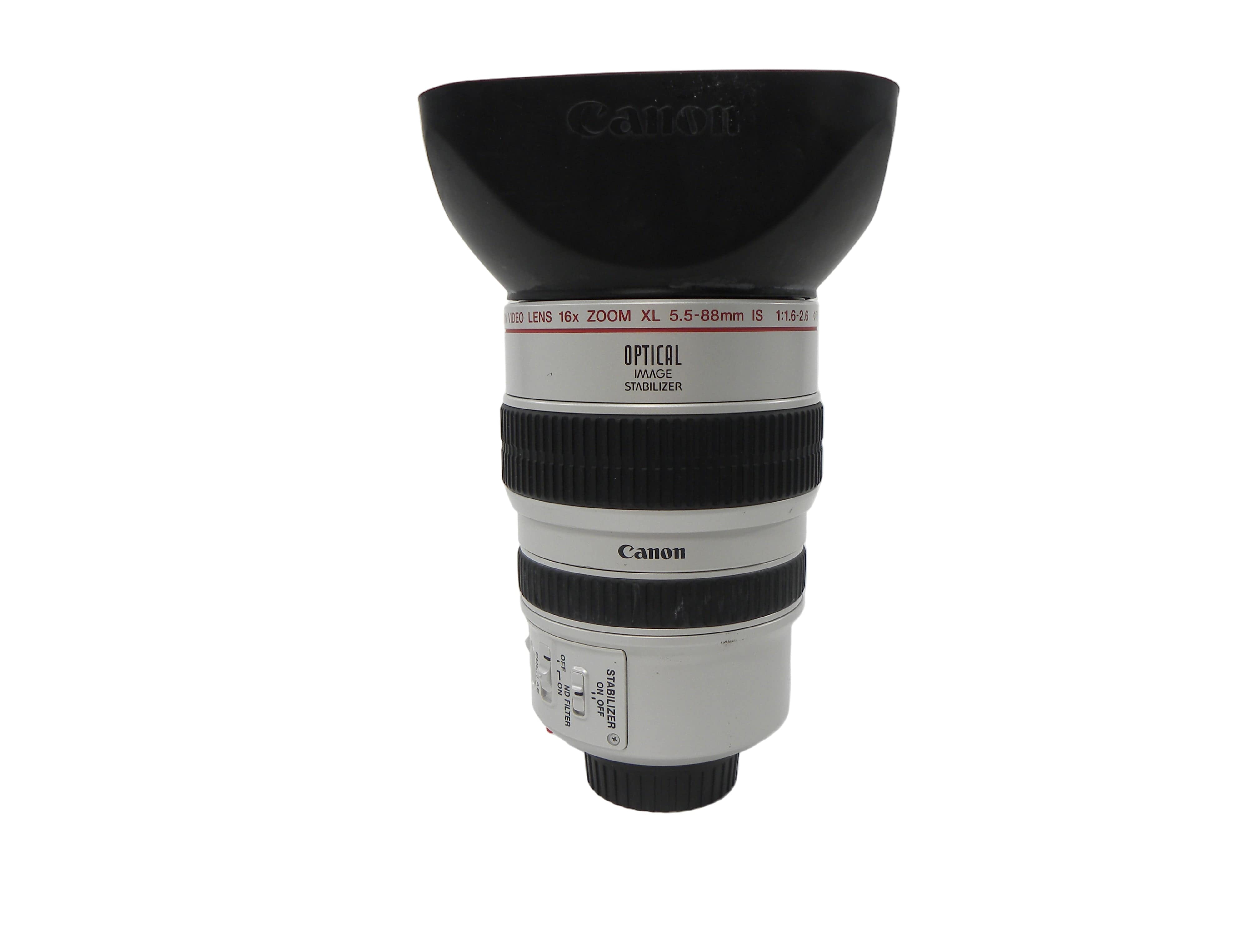 Canon Video Lens 16x Zoom XL 5.5-88mm IS f1.6-2.6