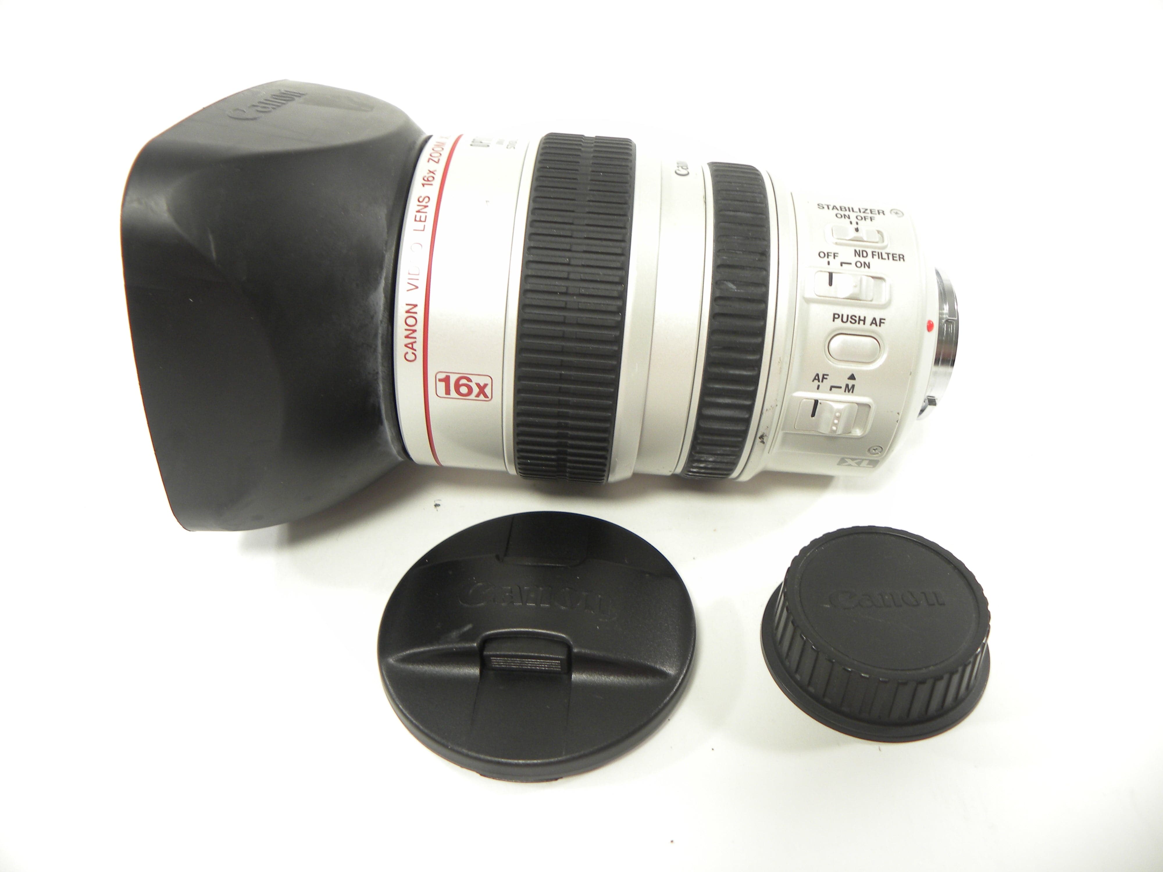 Canon Video Lens 16x Zoom XL 5.5-88mm IS f1.6-2.6