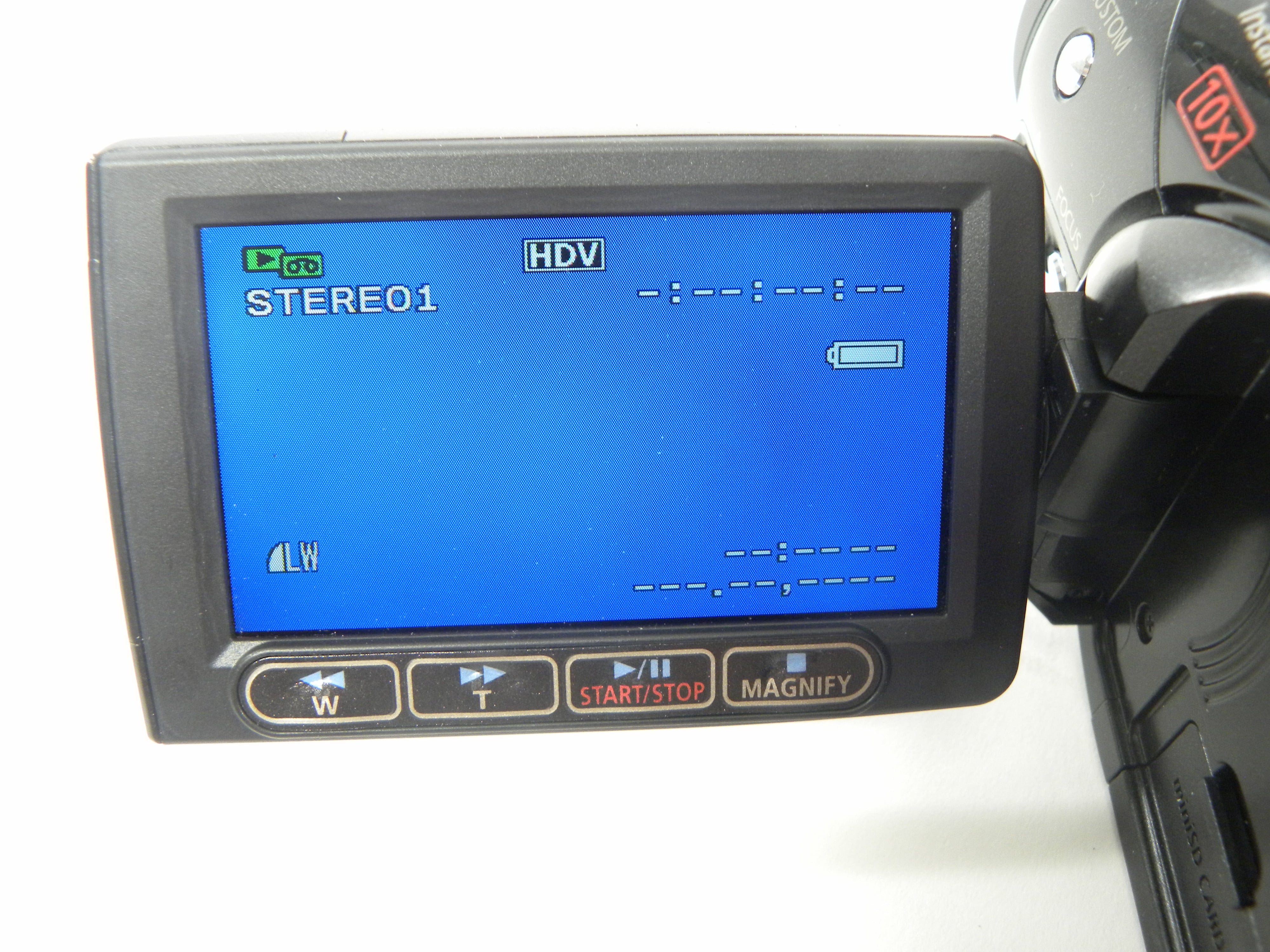 Canon Vixia HV40 MiniDV -SD Camcorder