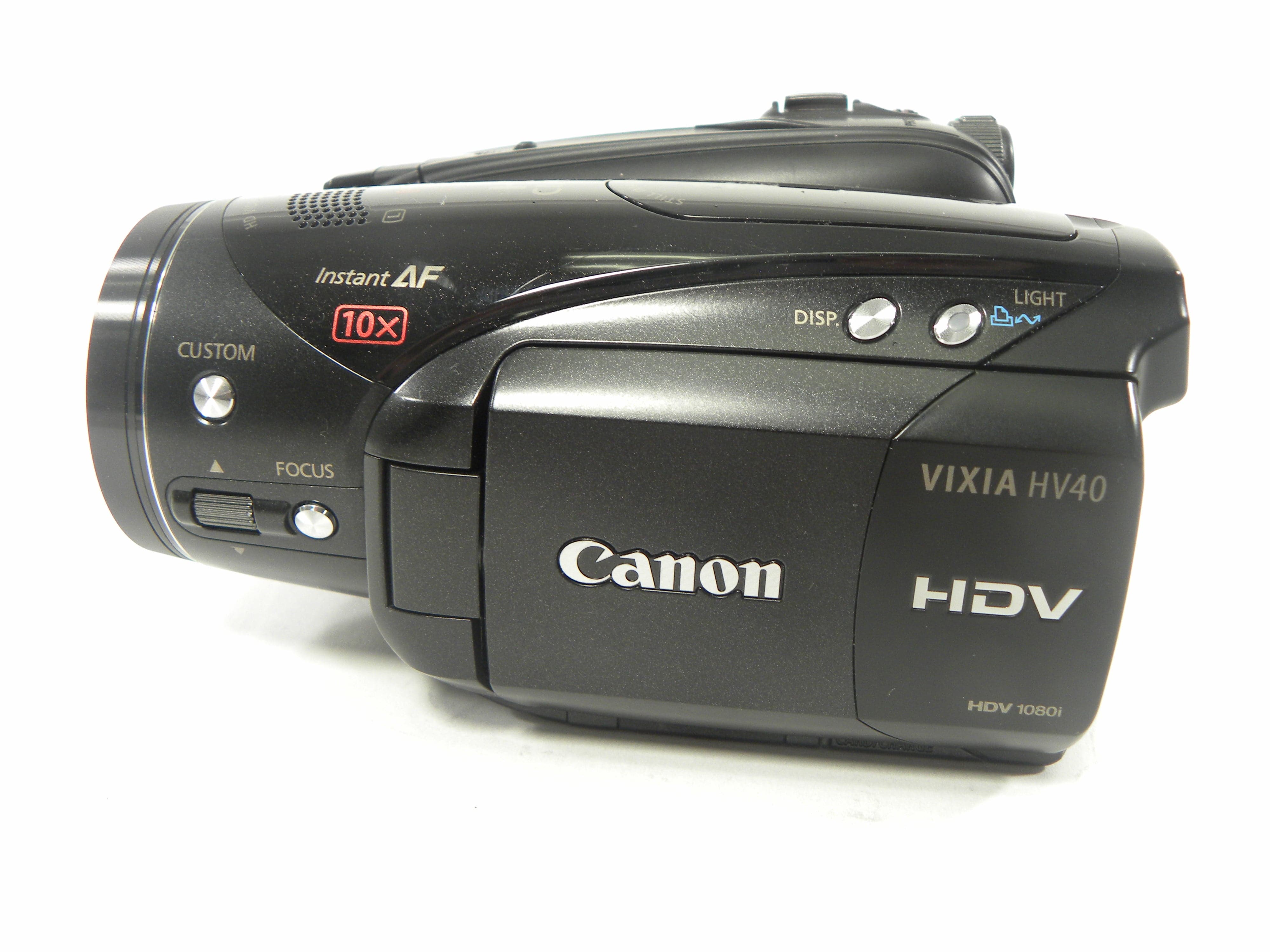 Canon Vixia HV40 MiniDV -SD Camcorder