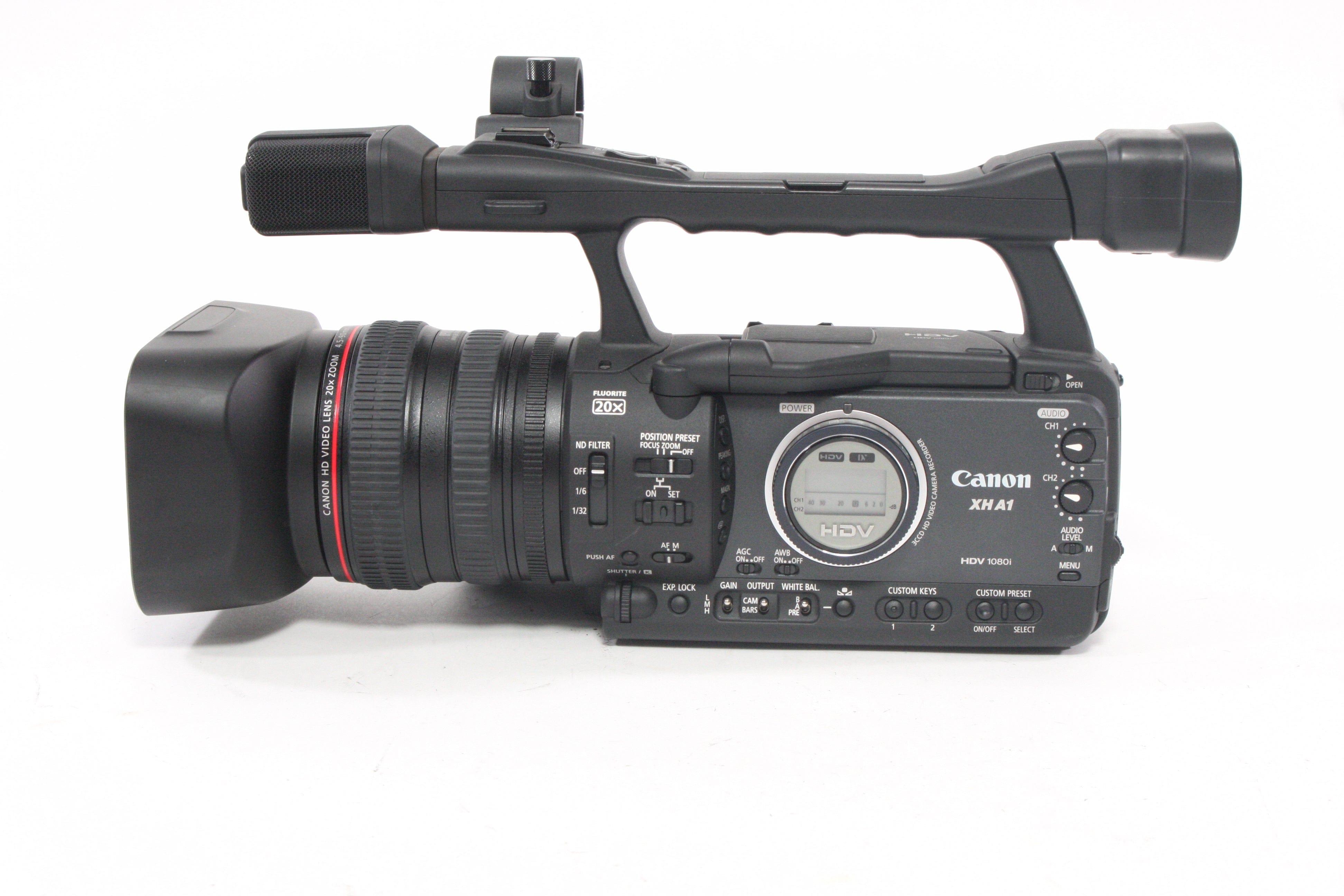 Canon XH A1 Video Camera AS-IS, Parts Only