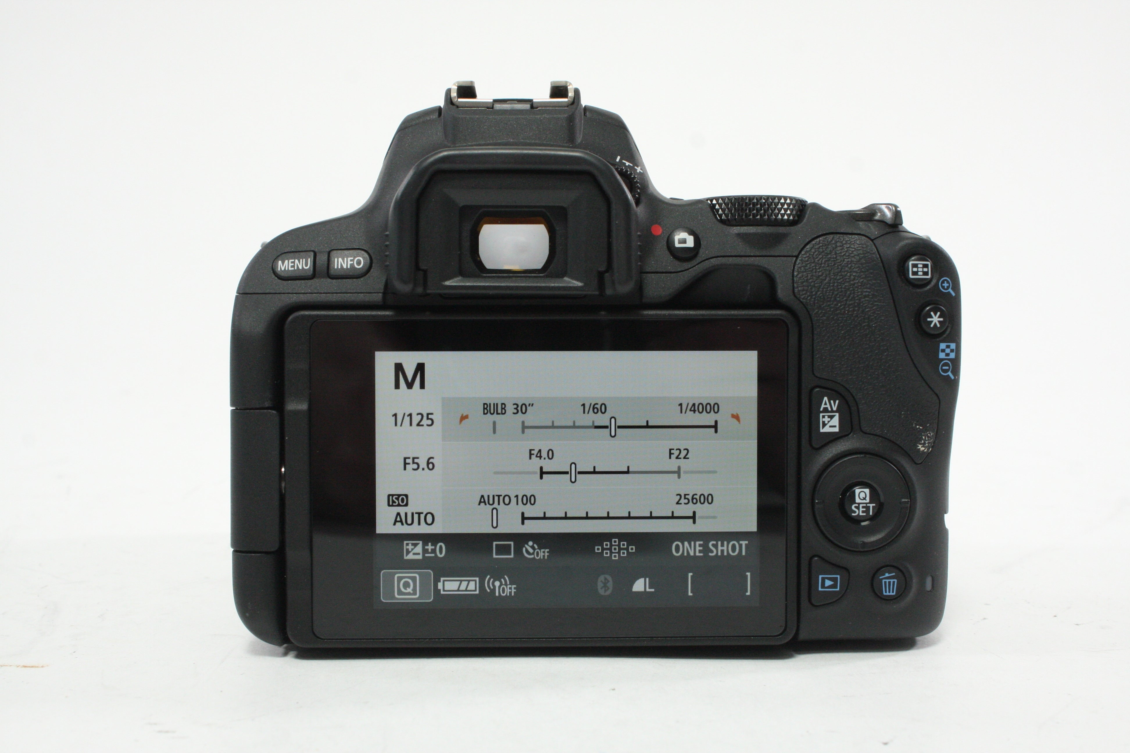 Canon EOS Rebel SL2 DSLR Camera with 18-55mm f/4-5.6 IS STM EF-S EF Mount Lens with a Shutter Count of 608