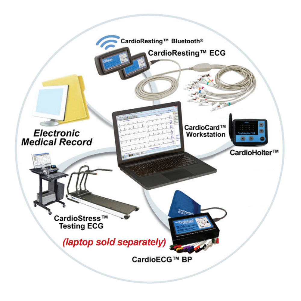 Nasiff CardioSuite - ECG, Stress, and Holter System