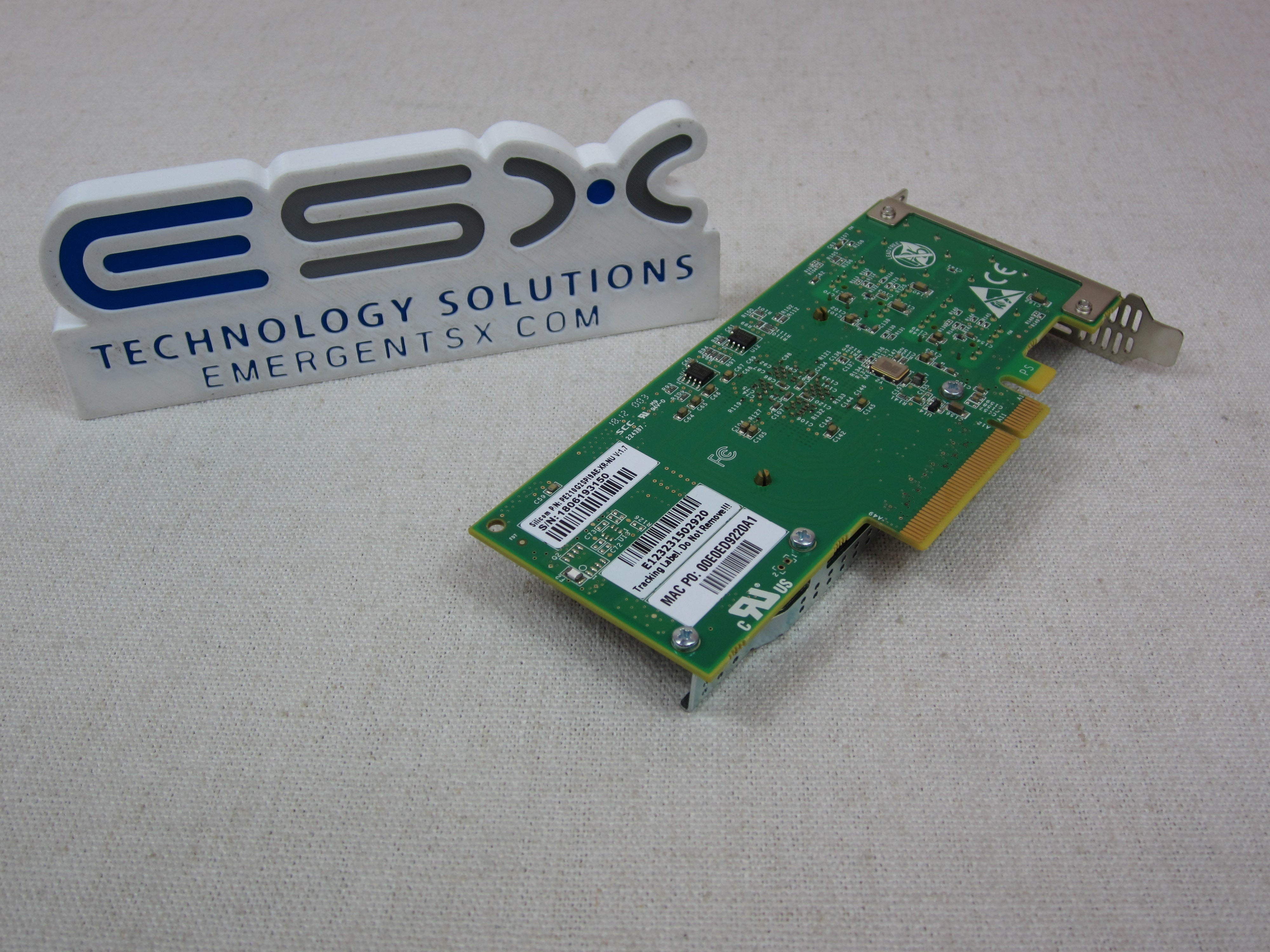 PE210G2SPI9AE-XR-NU Silicom Dual Port 10G SFP+ Network Card Low Profile