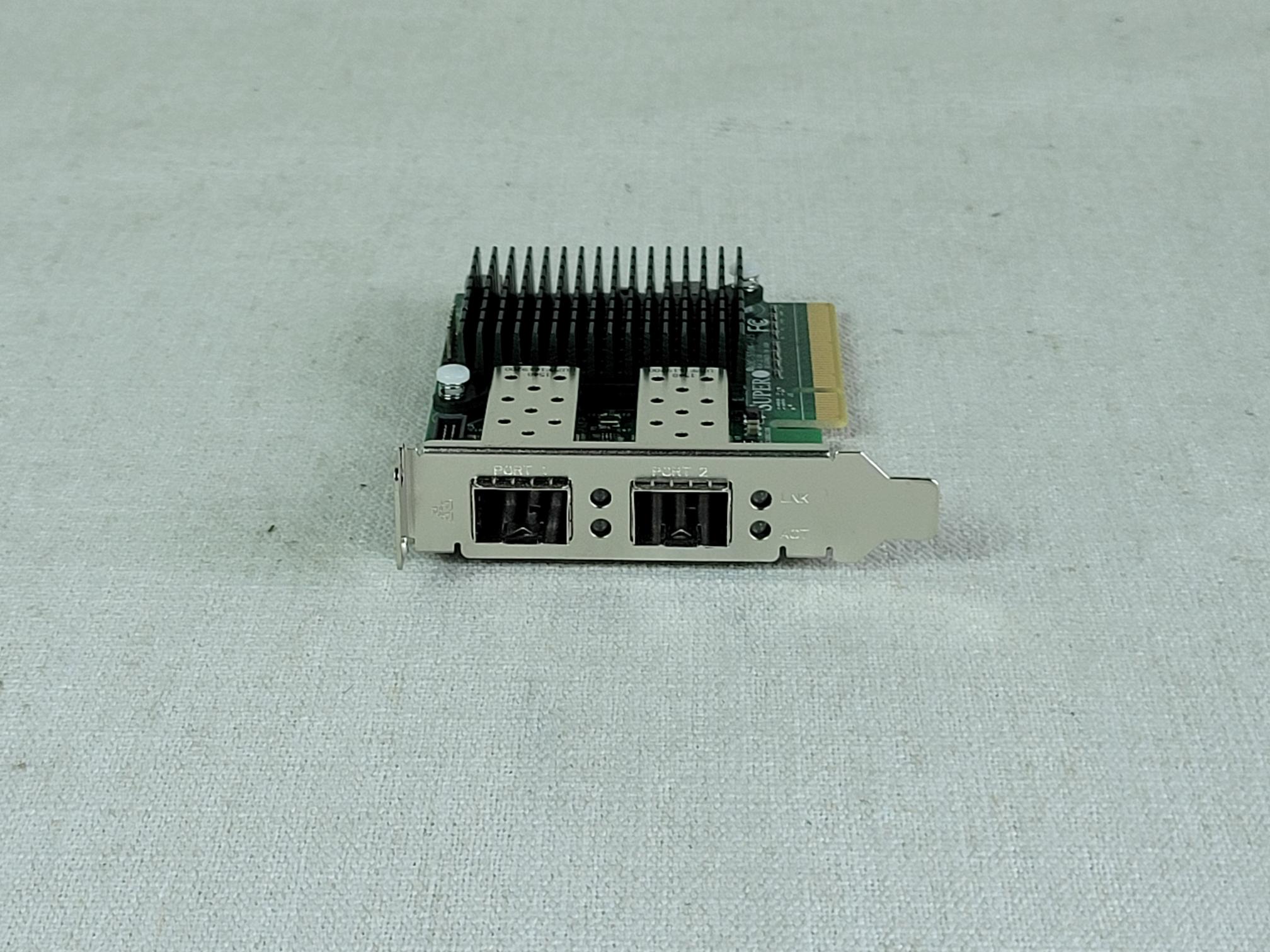 SuperMicro AOC-STGN-I2S Dual Port 10G SFP+ Network Adapter Card Intel 82599