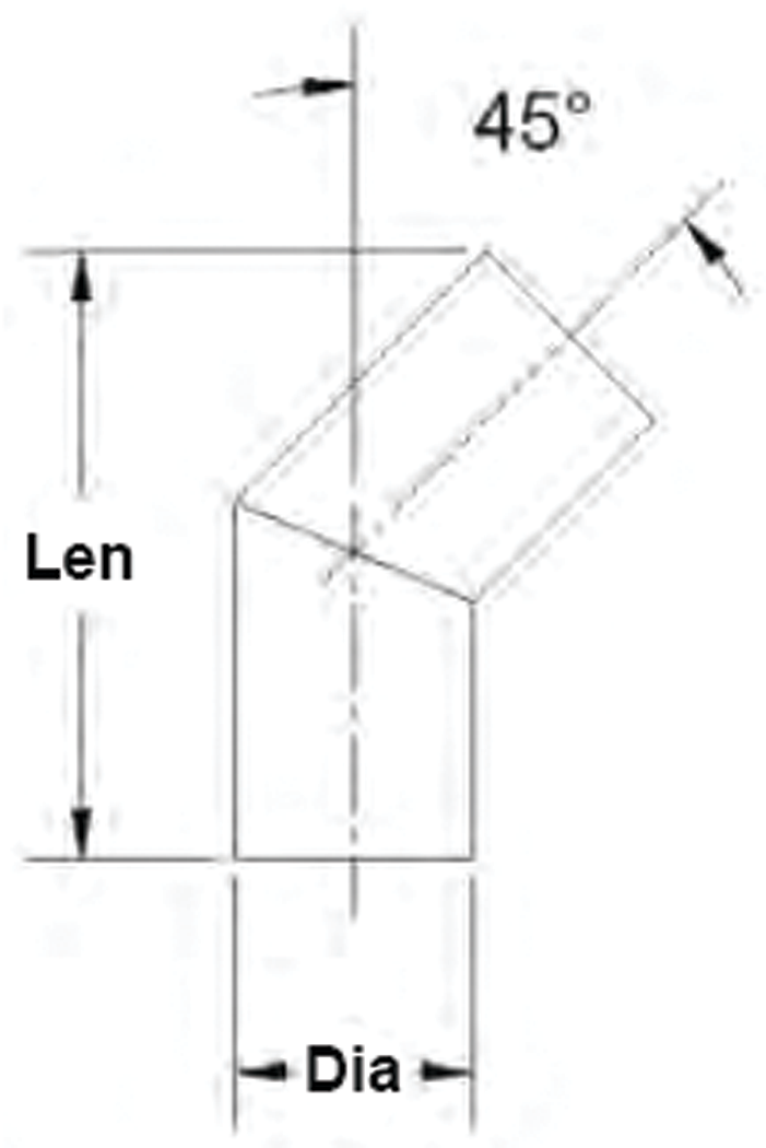 Centek Veratron 1200215 Elbow-45° 2.5"