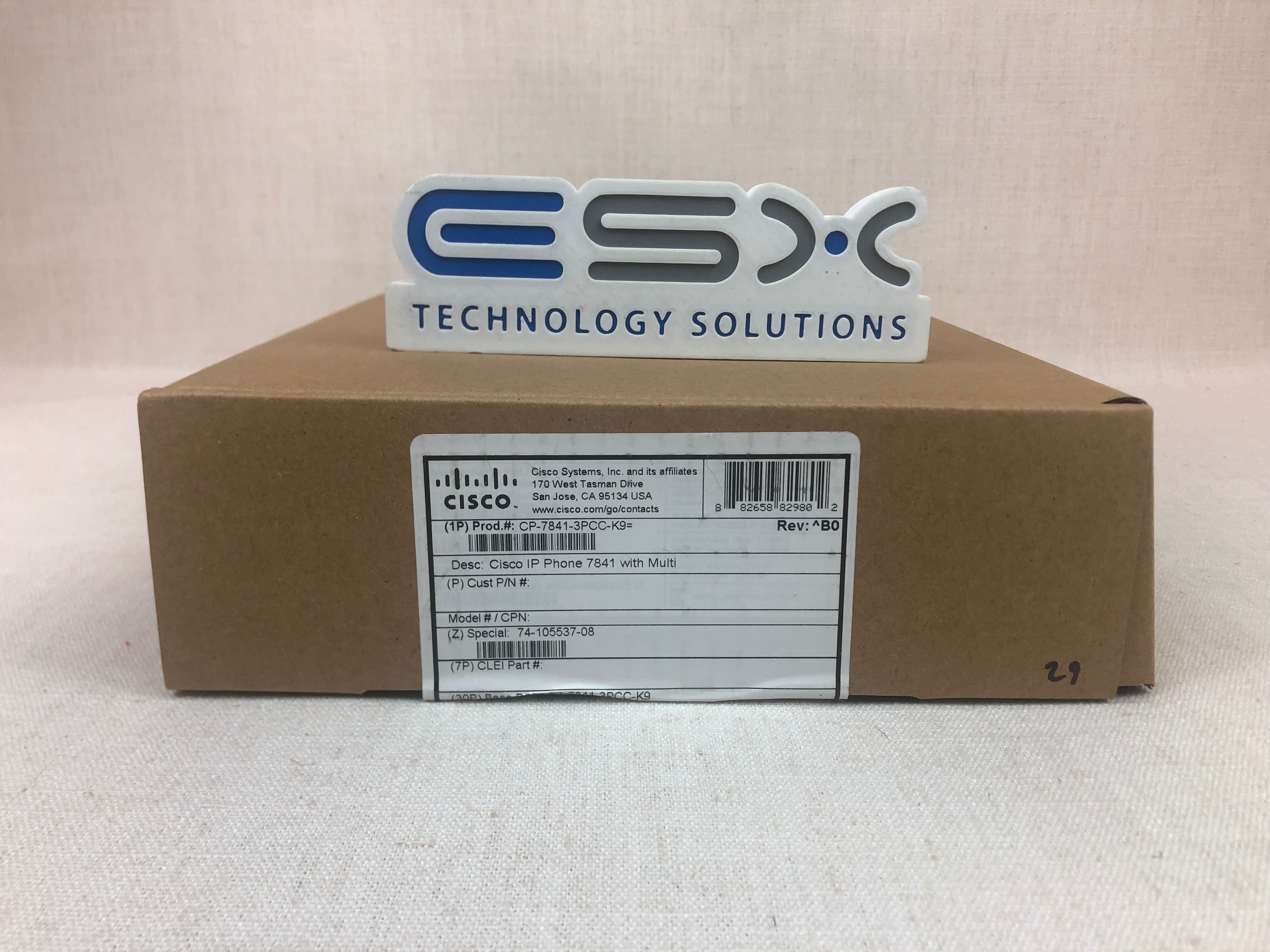Cisco CP-7841-3PCC-K9 POE phone