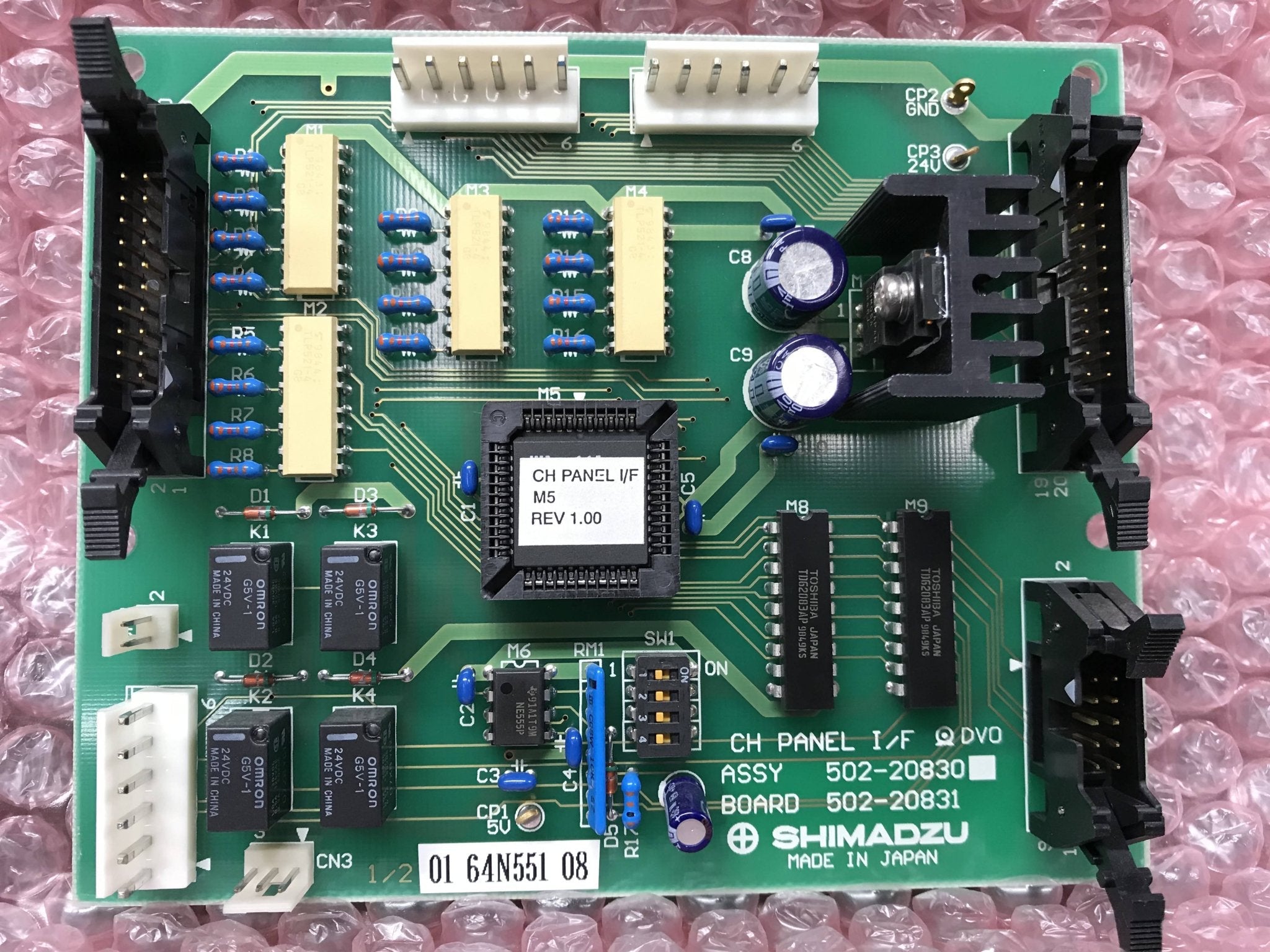 CH Panel I/F Board (502-20831 Shimadzu