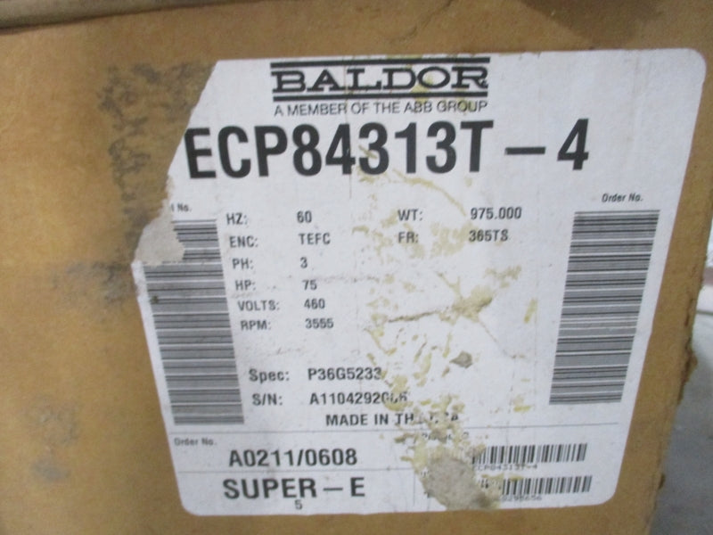 BALDOR ECP84313T-4 460V 80.7A NSMP