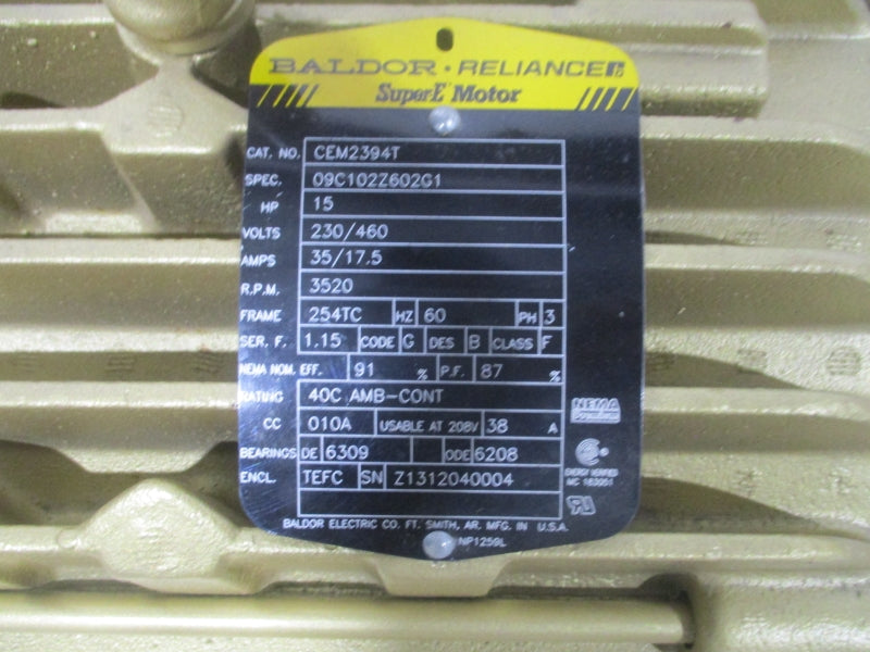 SUNDYNE K+436C05CK11111-6.450 230/460V 35/17.5A 285PSI NSNP