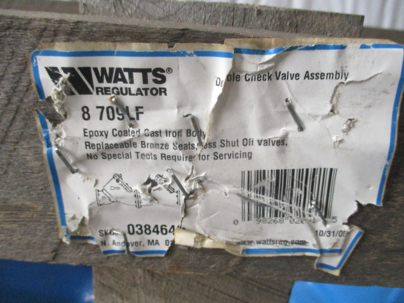 WATTS 8709LF 175PSI 8" NSMP