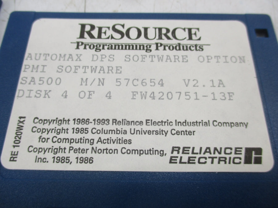 RELIANCE ELECTRIC 57C654 NSMP