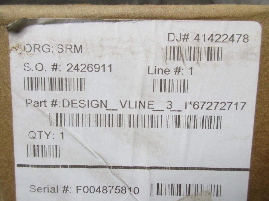 FISHER DESIGN_VLINE_3_I*67272717 V200 SER. B 58PSI NSMP