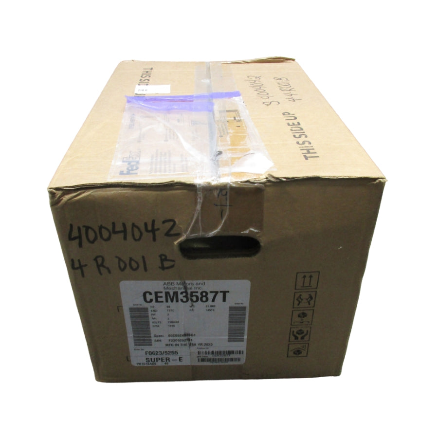 BALDOR CEM3587T 230/460V 5.6/2.8A NSMP