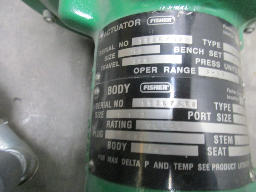 FISHER FV-30300 667 EZ 9-15PSI NSNP